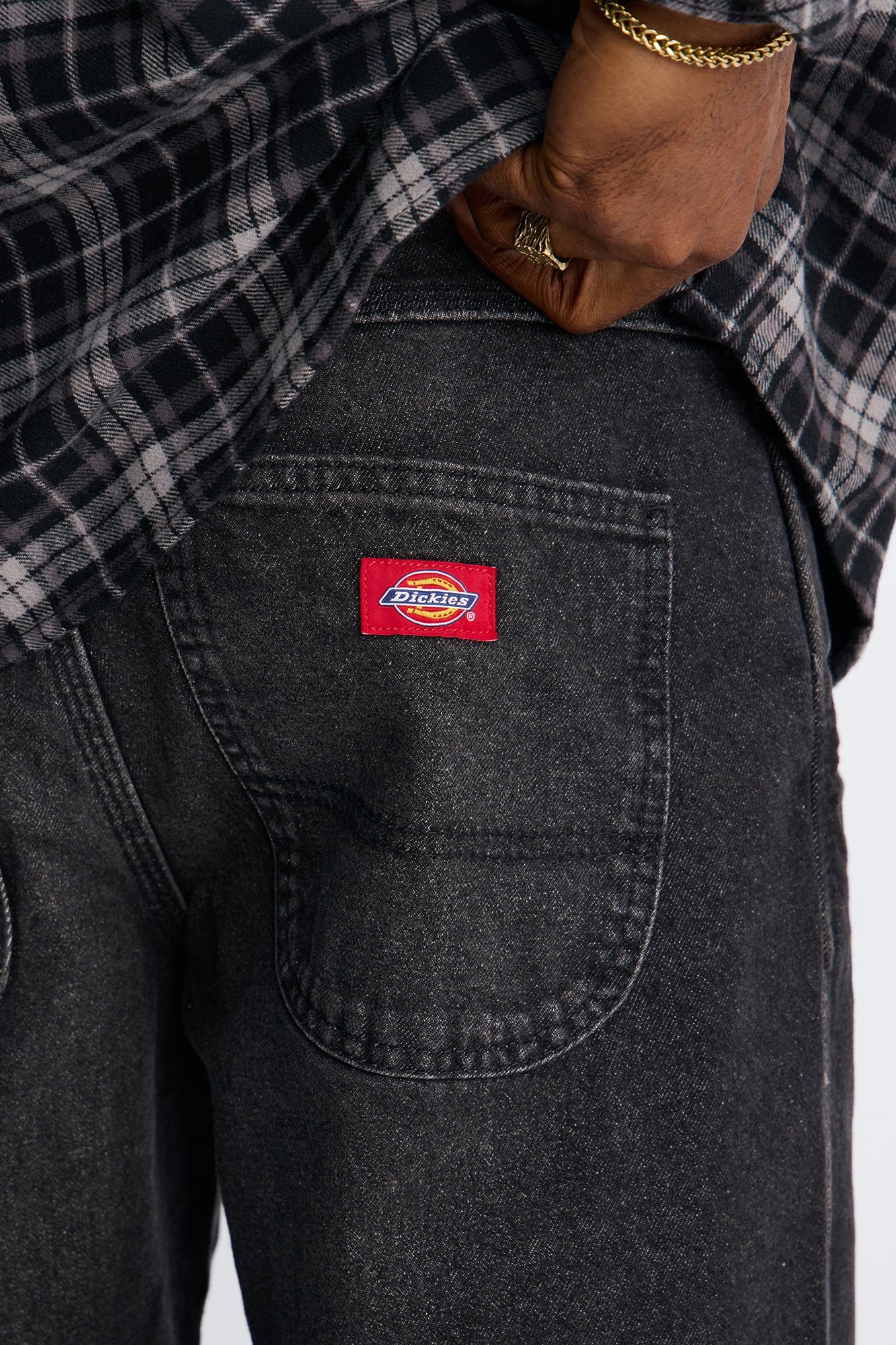 Dickies Relaxed Straight Jean - Black Wash