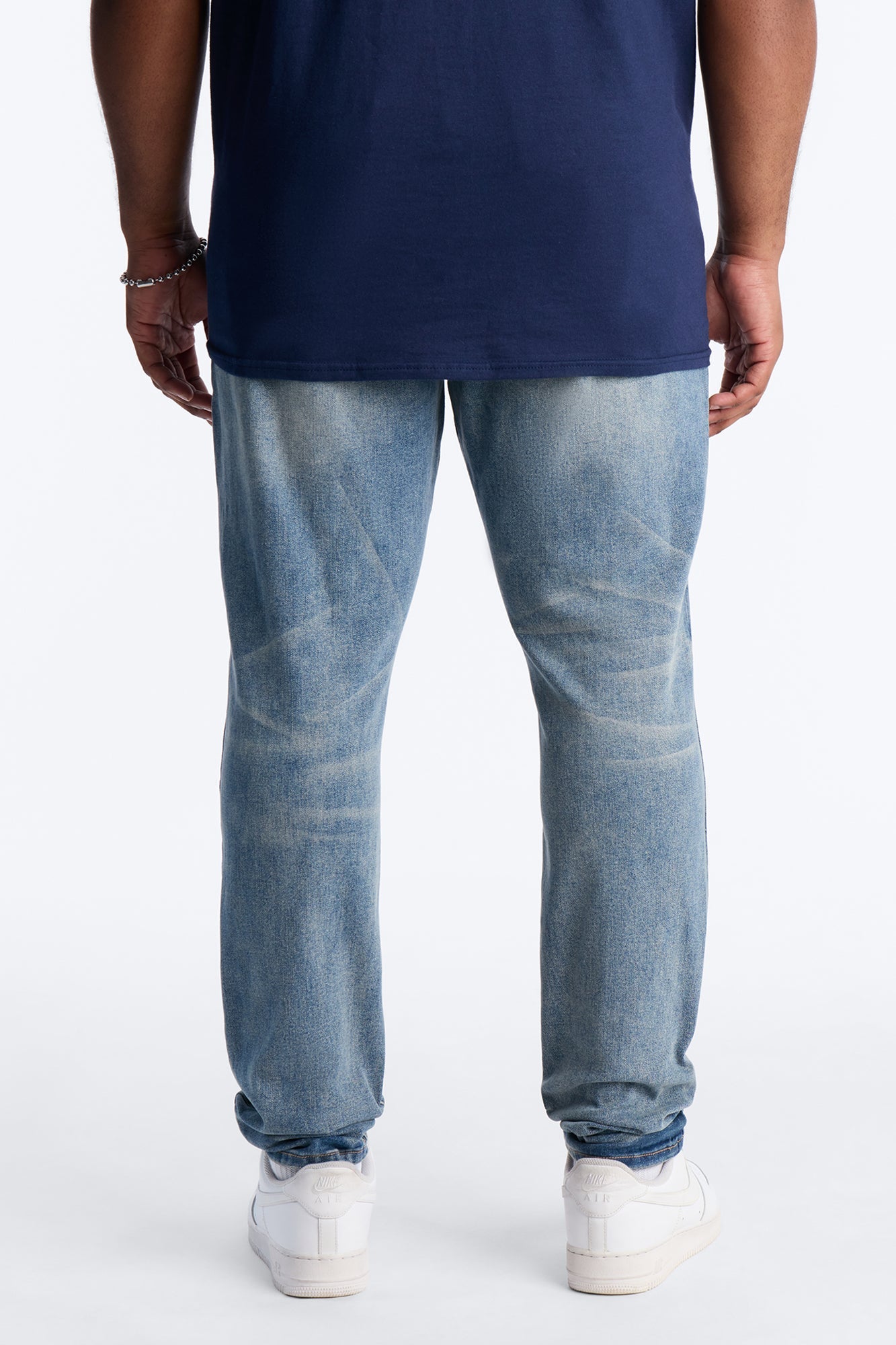 Stacked Skinny Elite Jean - Medium Blue Wash