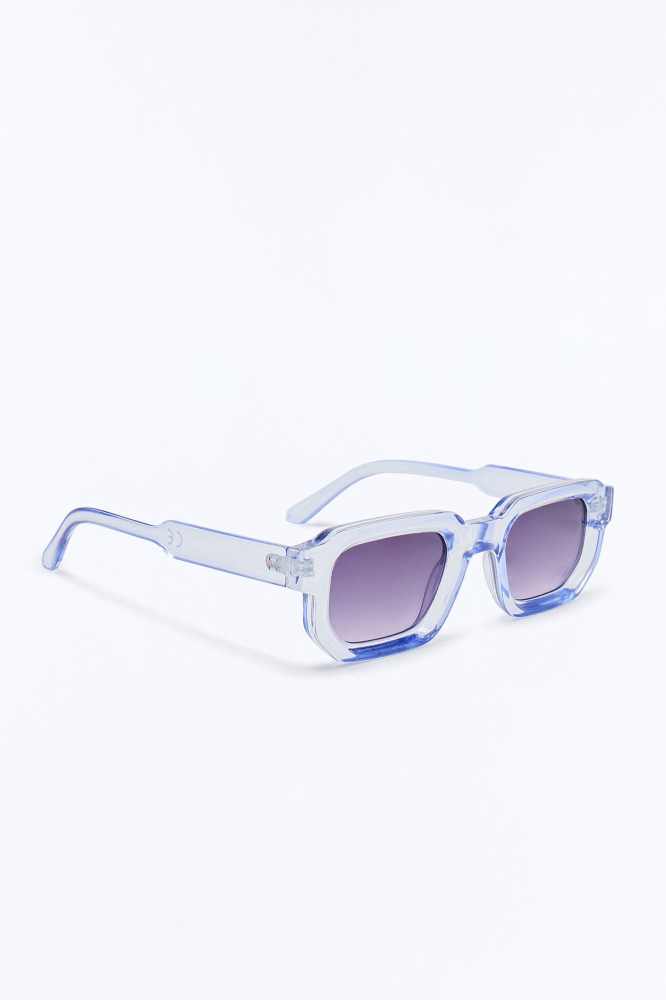 Crisp Cool Square Sunglasses - Blue