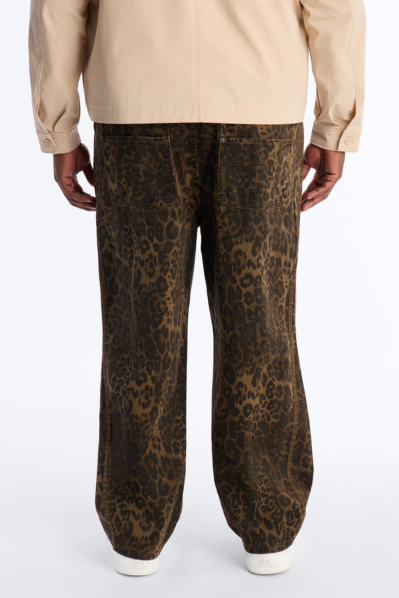 Baggy Untamed Jean - Olive