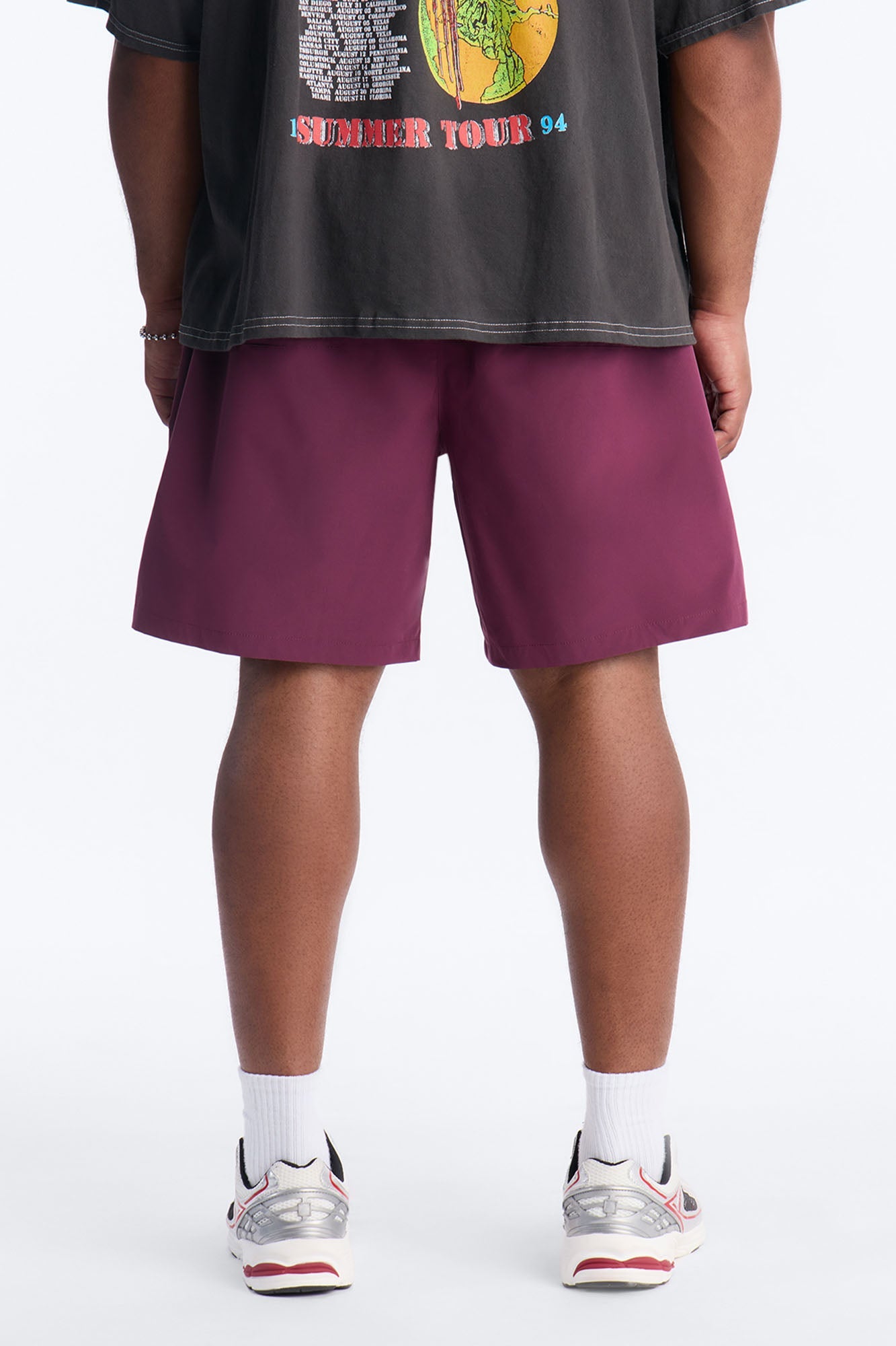 Culture Creator Double Drawstring Short - Purple