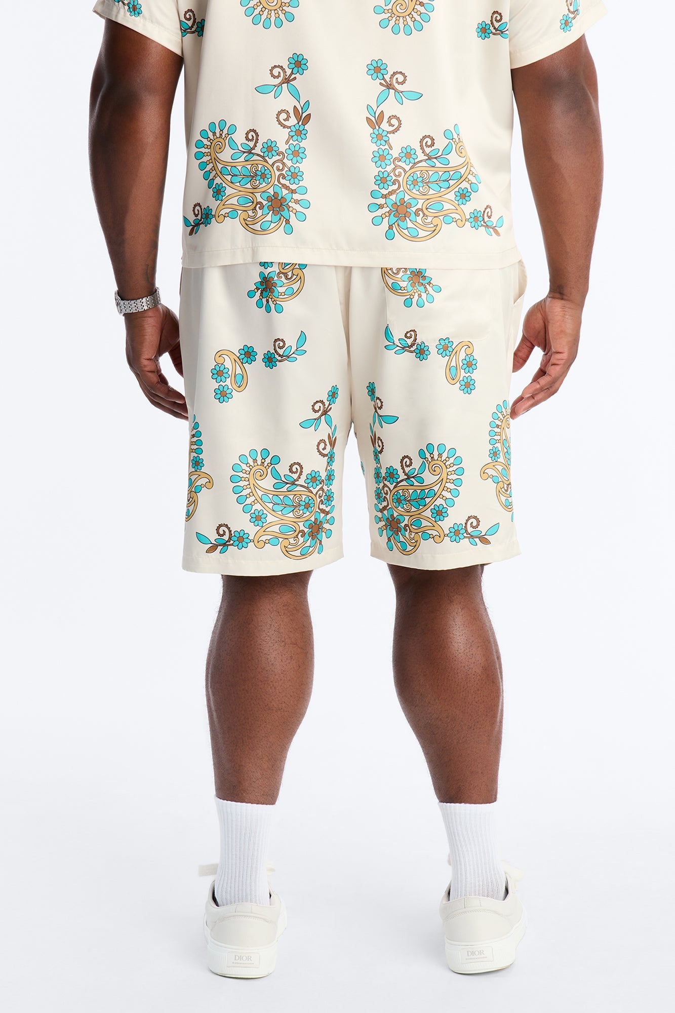 Santorini Relaxed Shorts - Natural