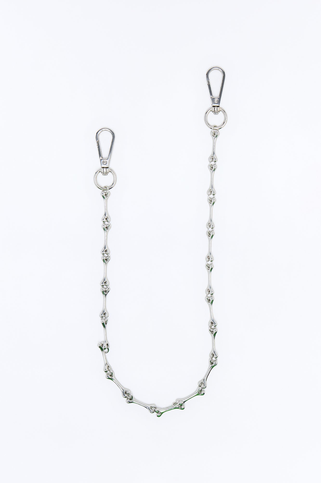Bone Link Pant Chain - Silver