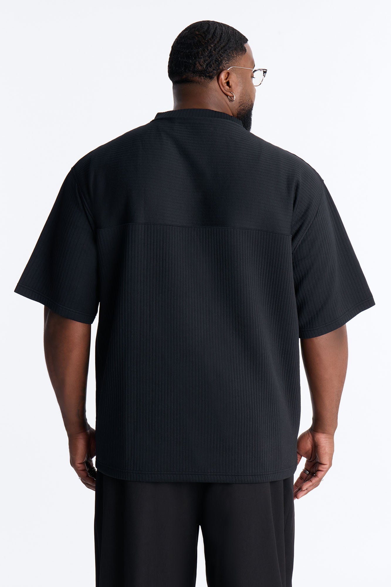 Double 0 Short Sleeve Jersey - Black