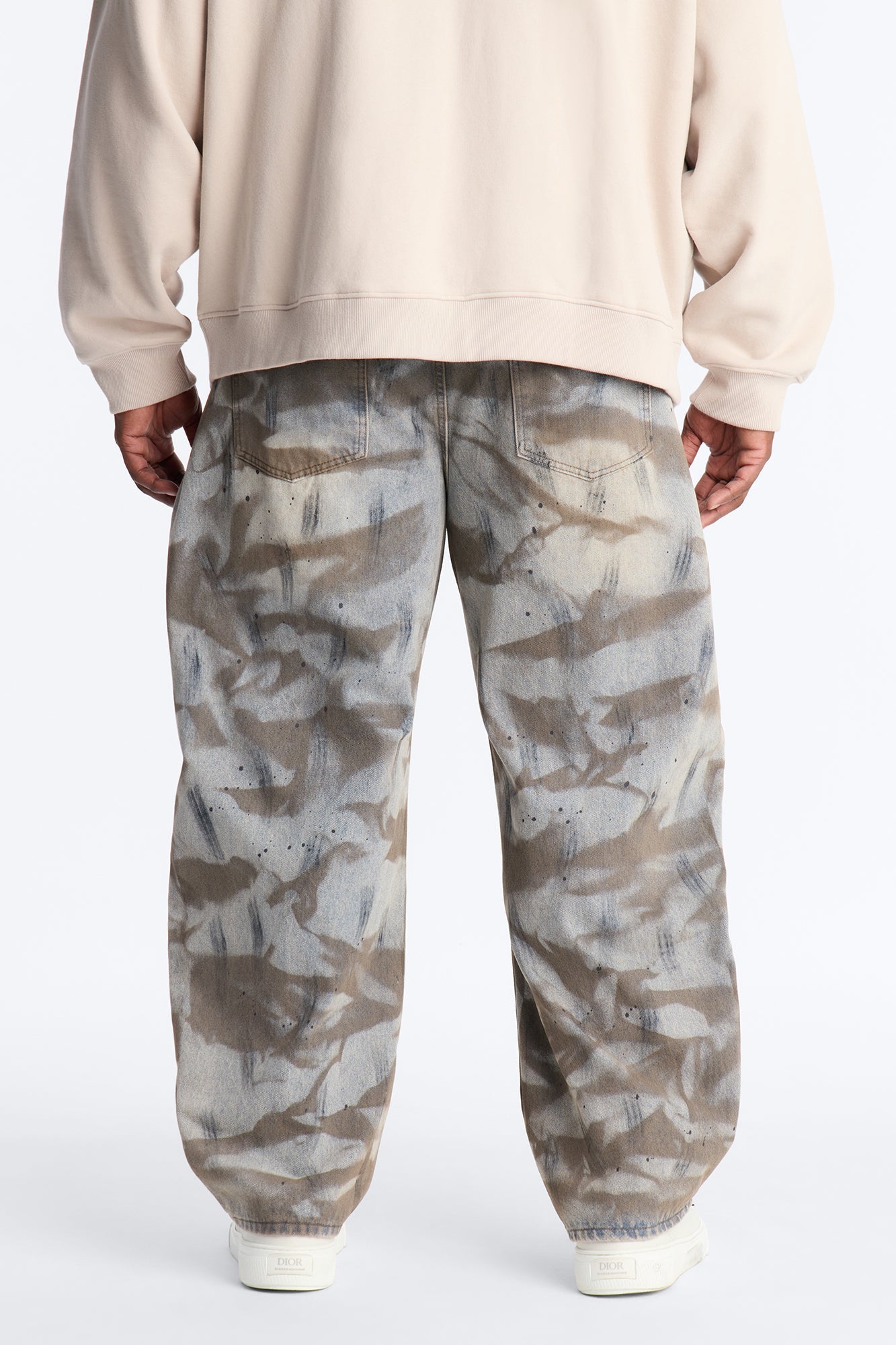 Barrel Canal St Stained Jean - Medium Wash