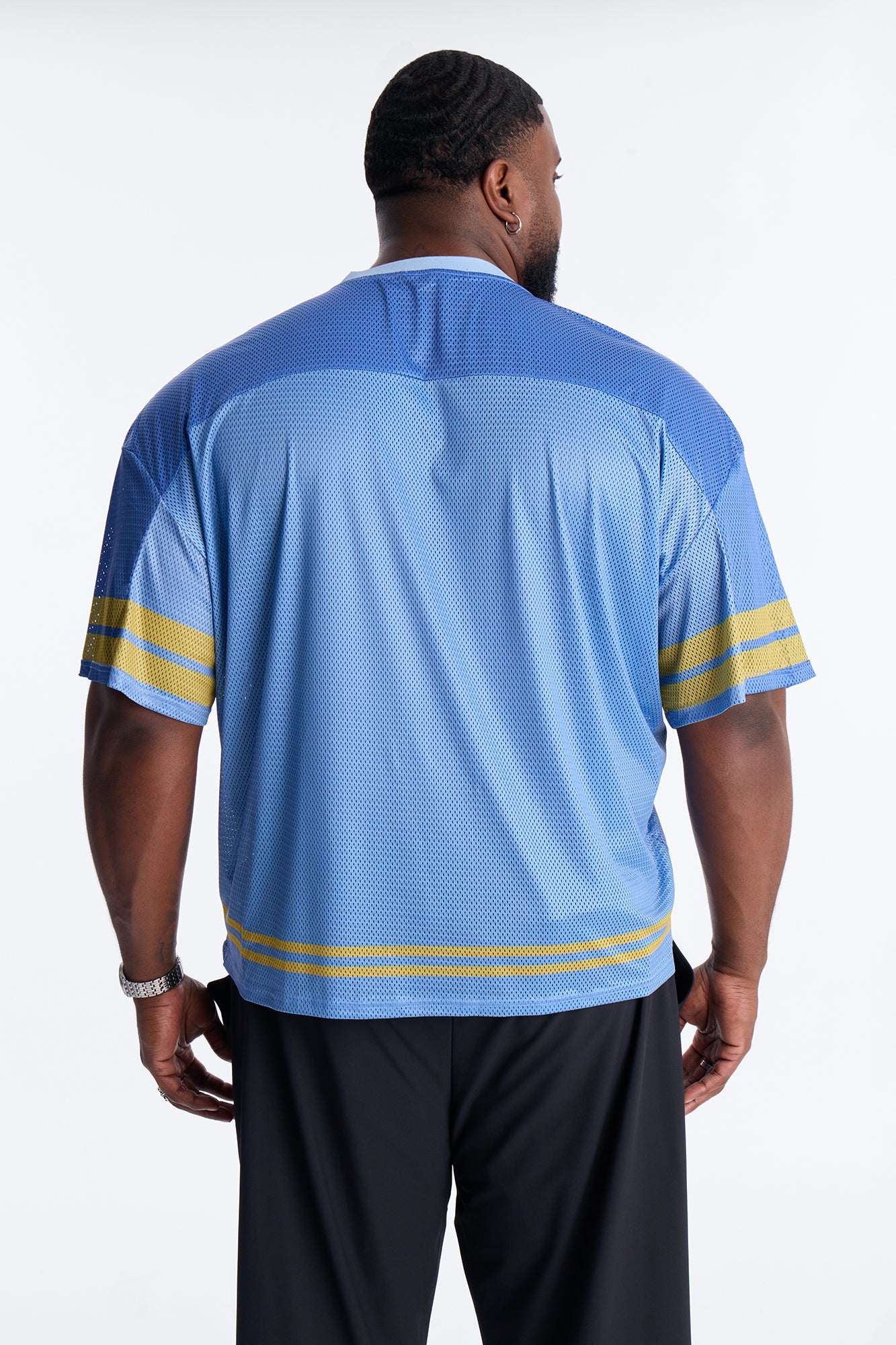 Burning Star Short Sleeve Jersey - Blue