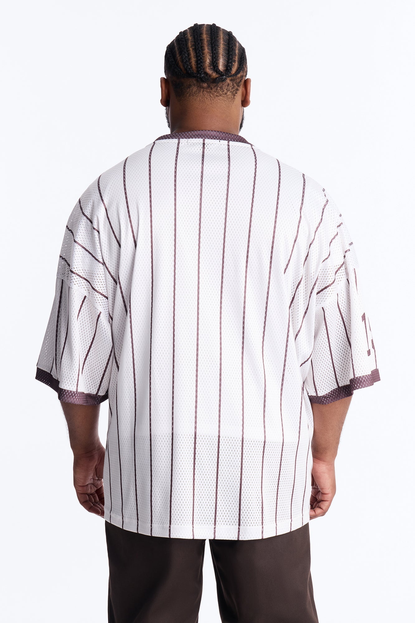 Jersey Fit Tokyo V-Neck Shirt - White