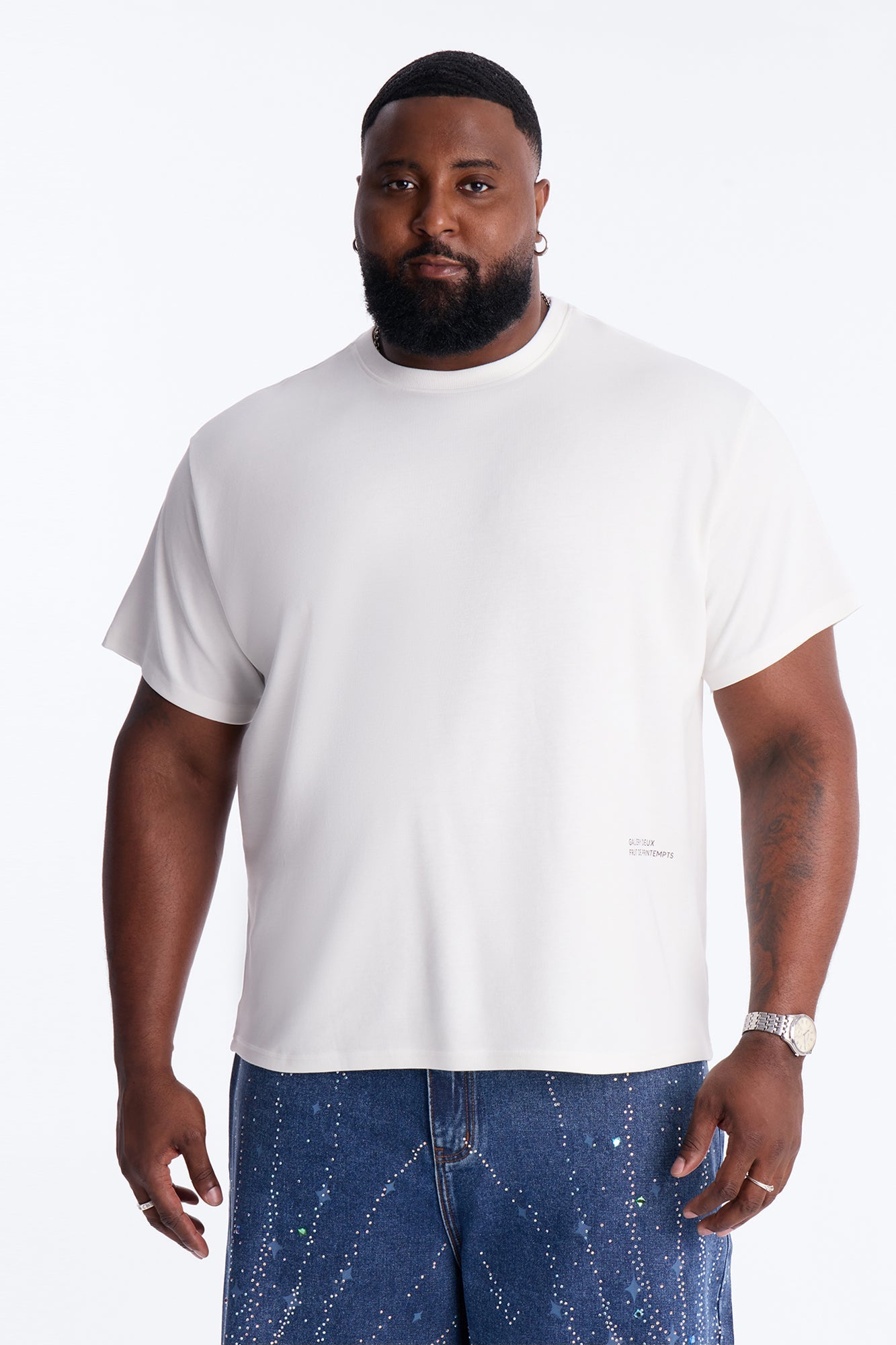 Life Is So Simple Short Sleeve Tee - White