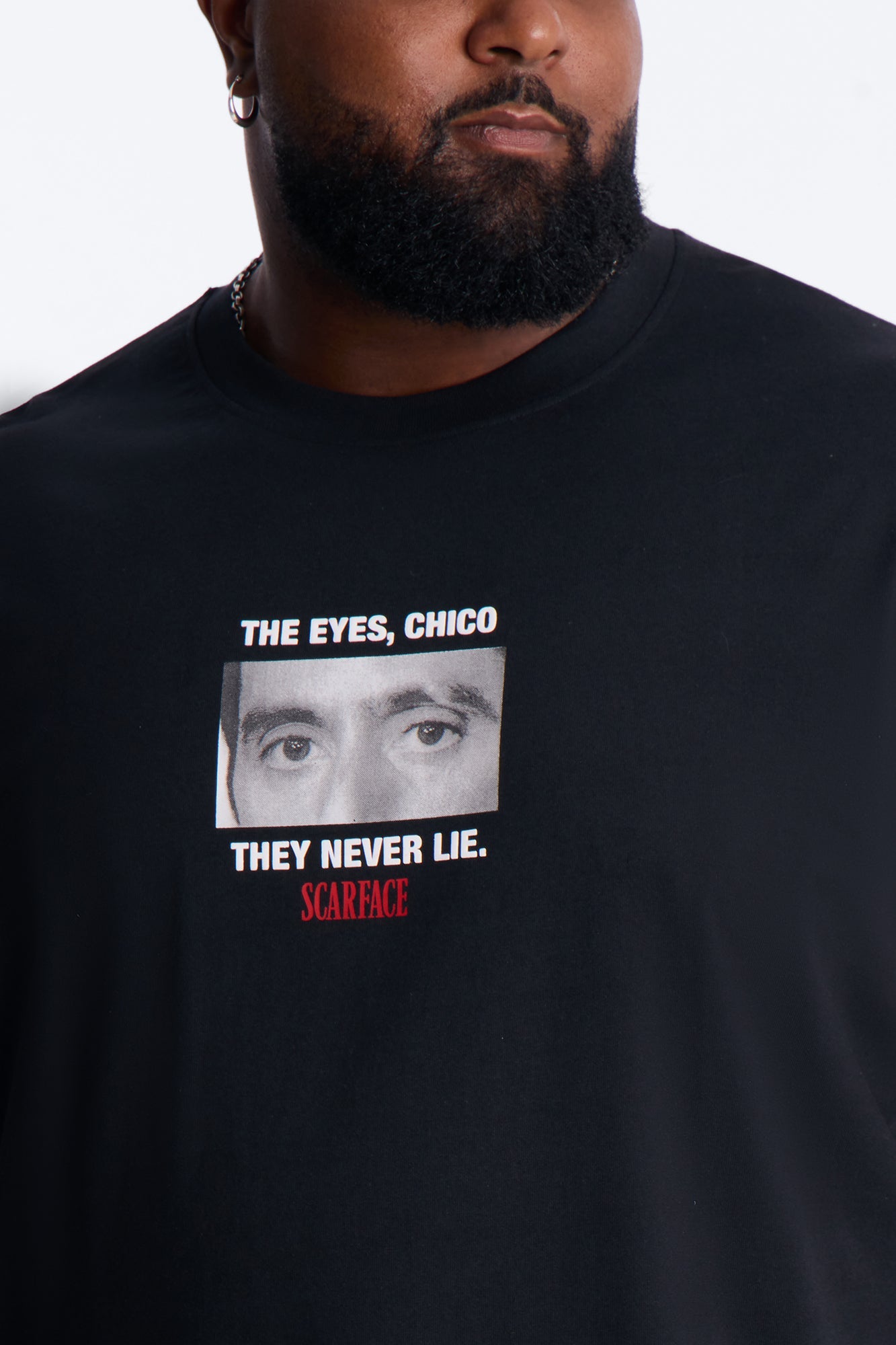 Scarface The Eyes Chico Short Sleeve Tee - Black