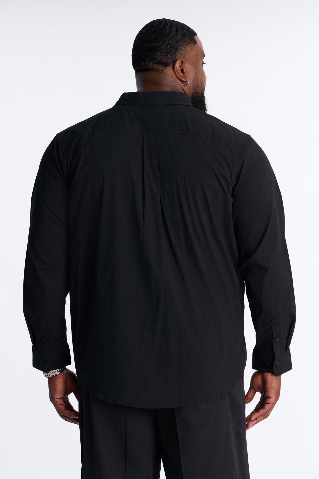 Dickies Utility Long Sleeve Work Shirt - Black