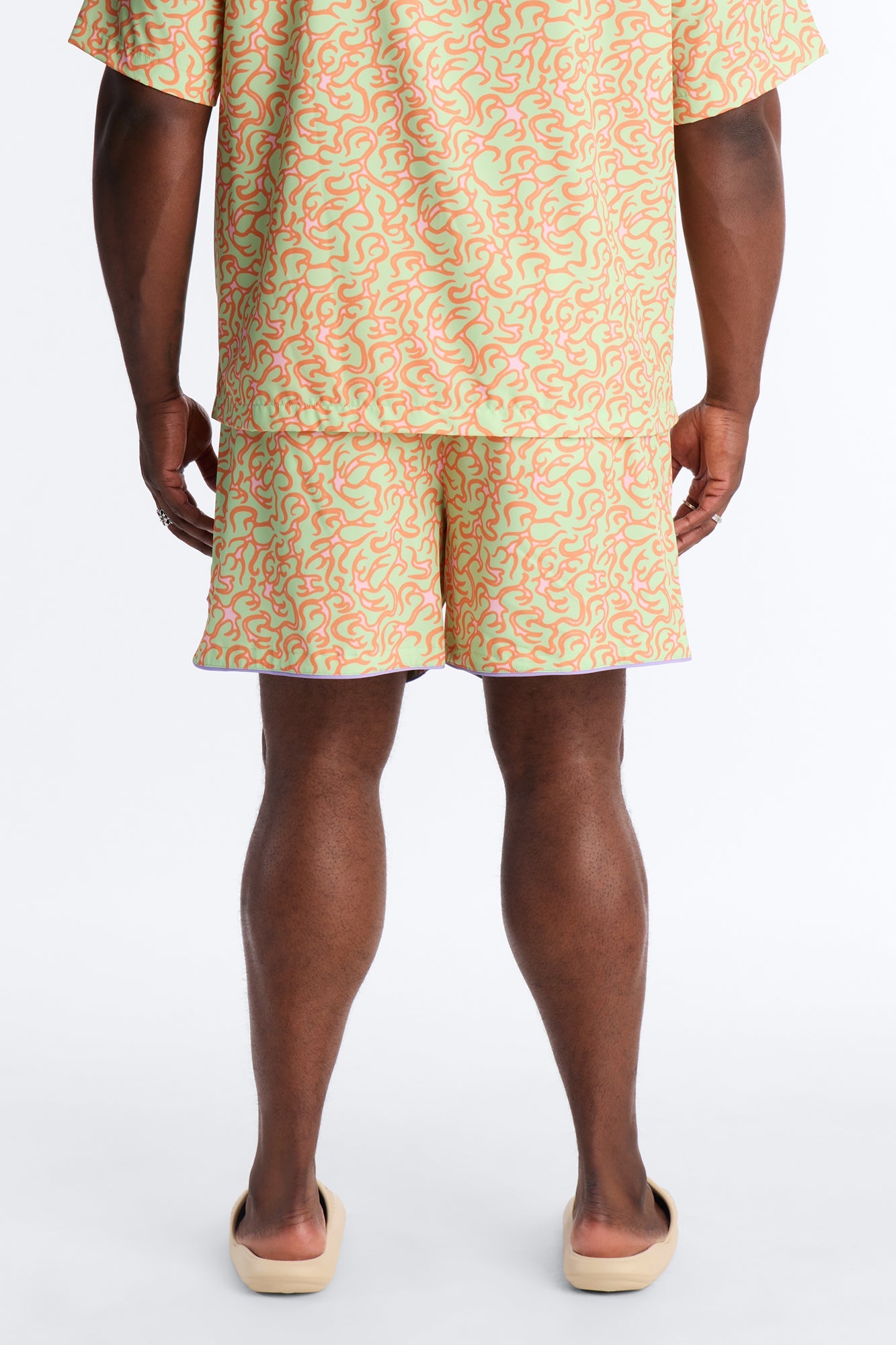 Spring Break Fling Swim Trunk 6″ - Multi Color