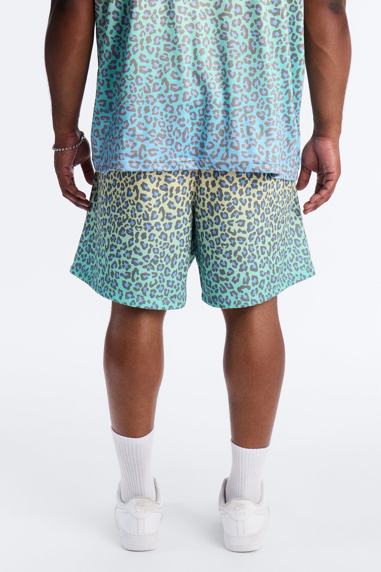 Electric Rave Leopard Relaxed Short - Multi Color