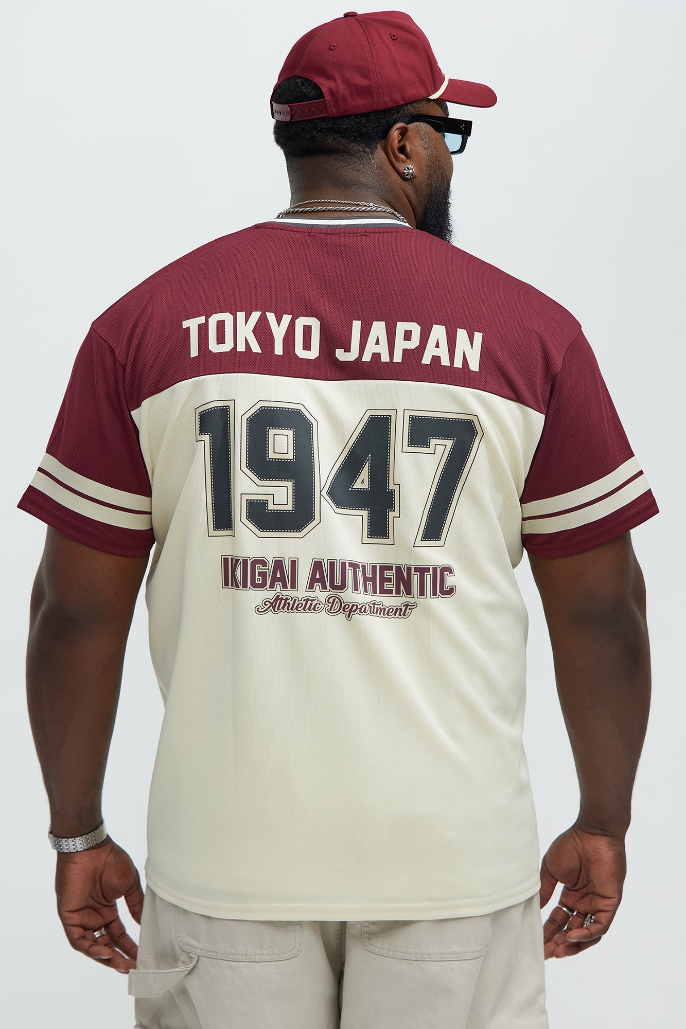 Japan All Stars Jersey - Burgundy/combo