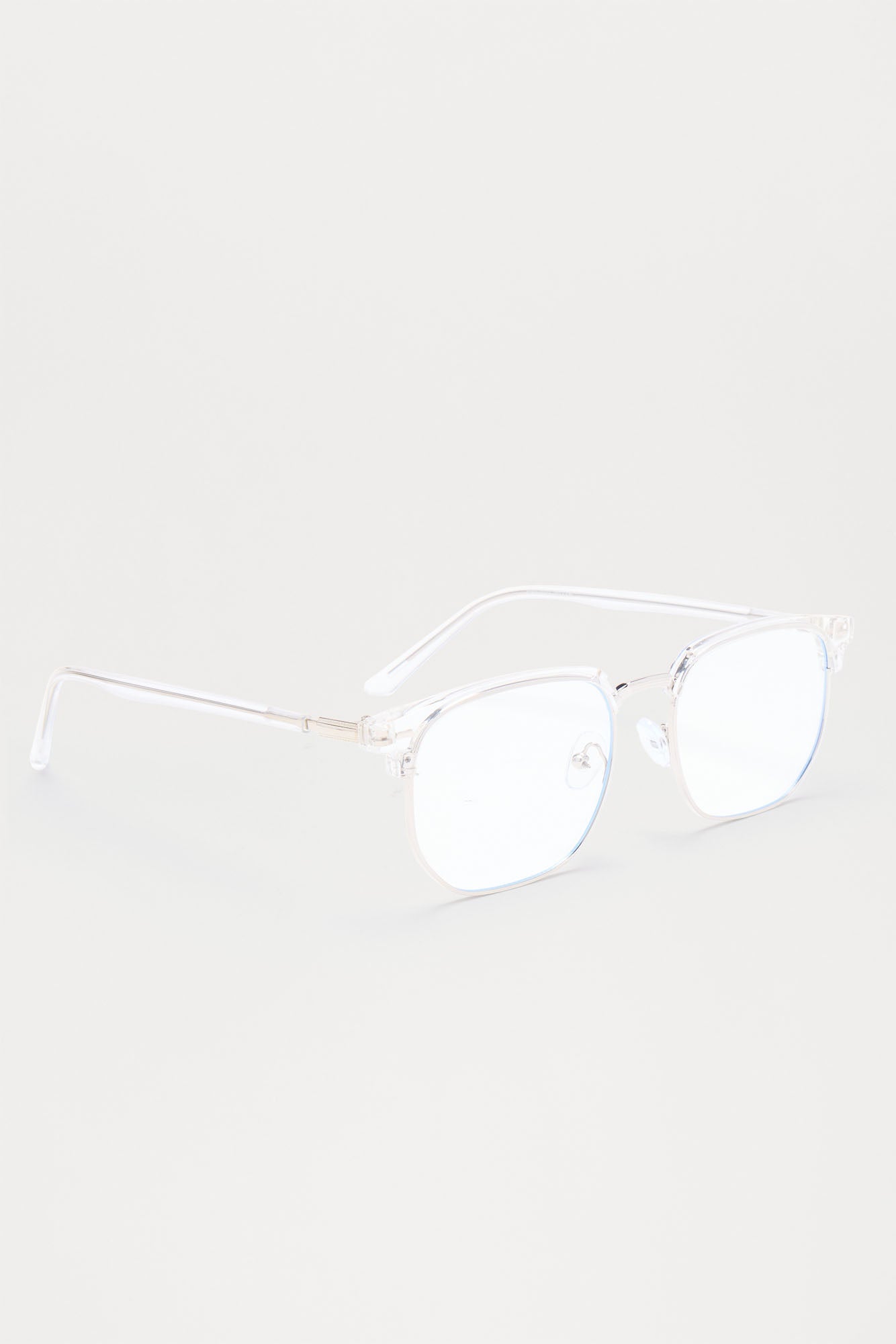 Capella Blue Light Sunglasses - Clear/Silver