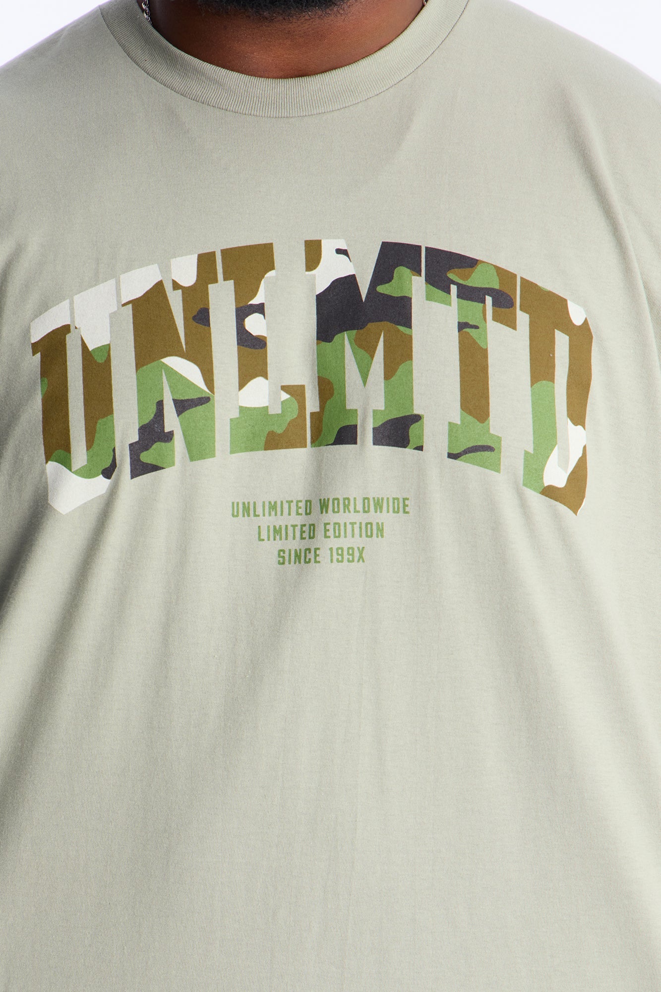Unlimited Camo Short Sleeve Tee - Sage