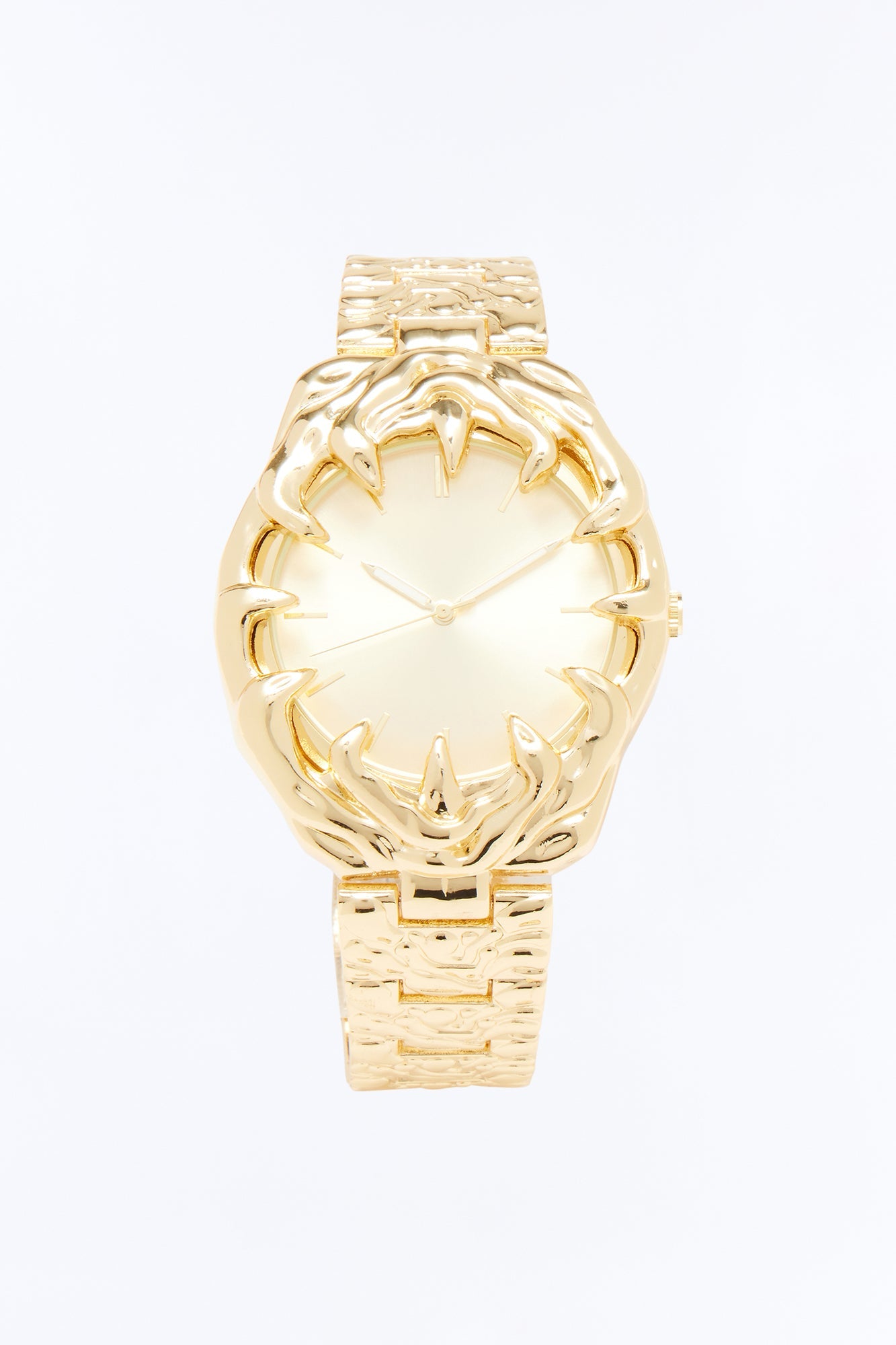 Over The Moon Analog Watch - Gold/Gold