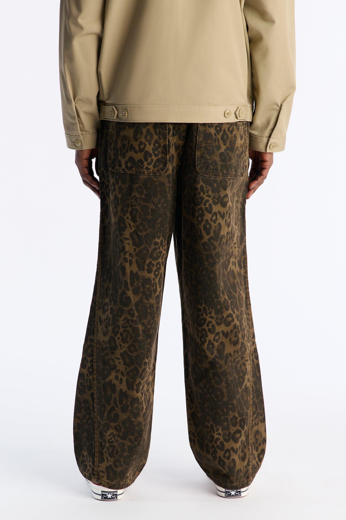 Baggy Untamed Jean - Olive
