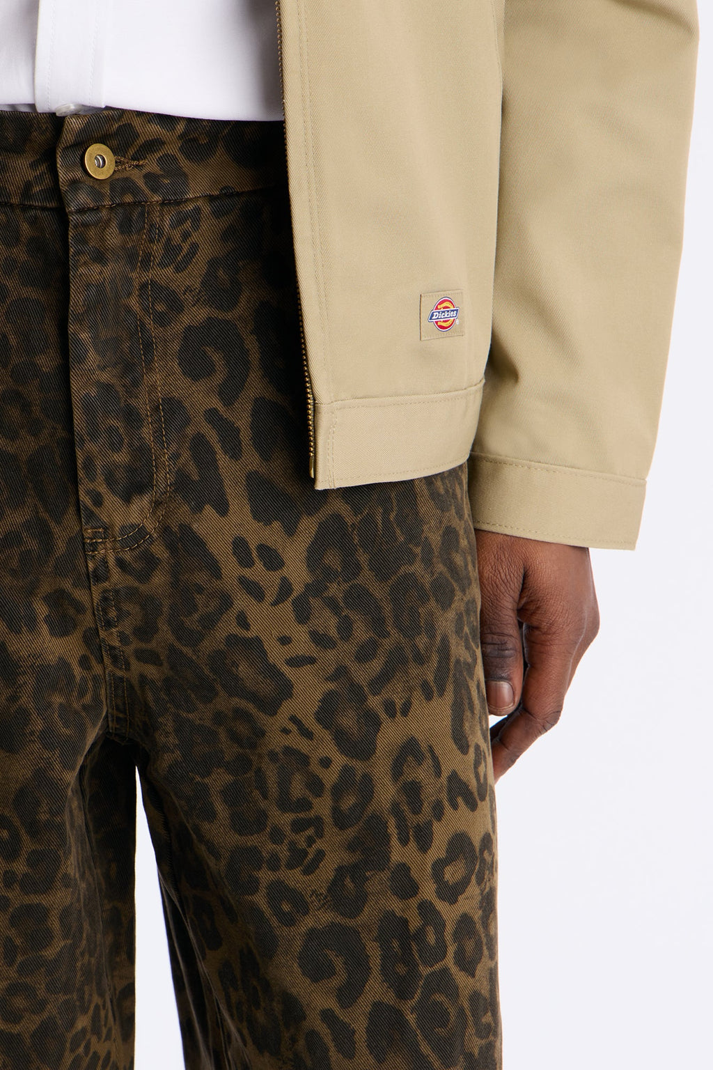 Baggy Untamed Jean - Olive