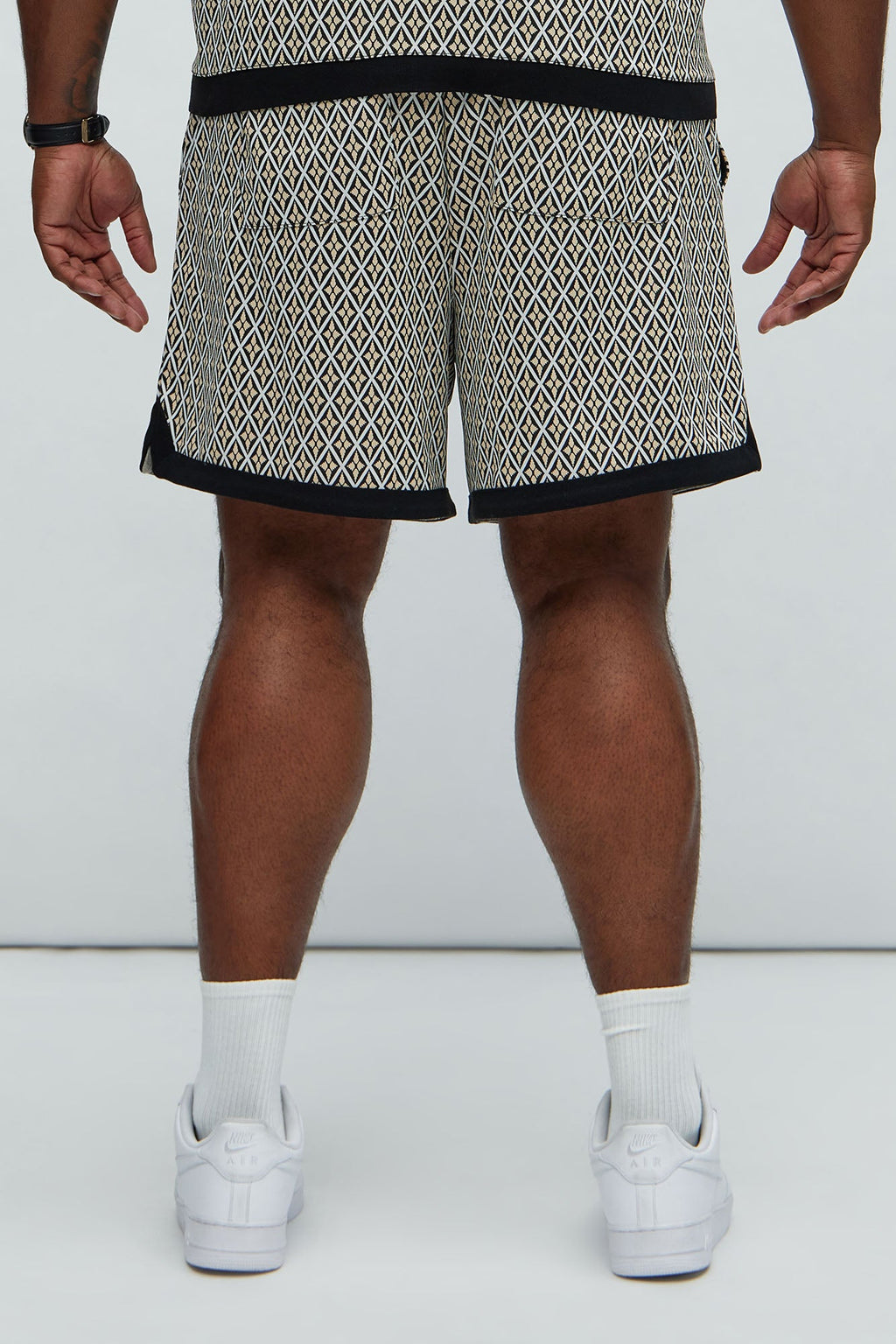 Rushmore Knit Warmup Shorts - Black/combo