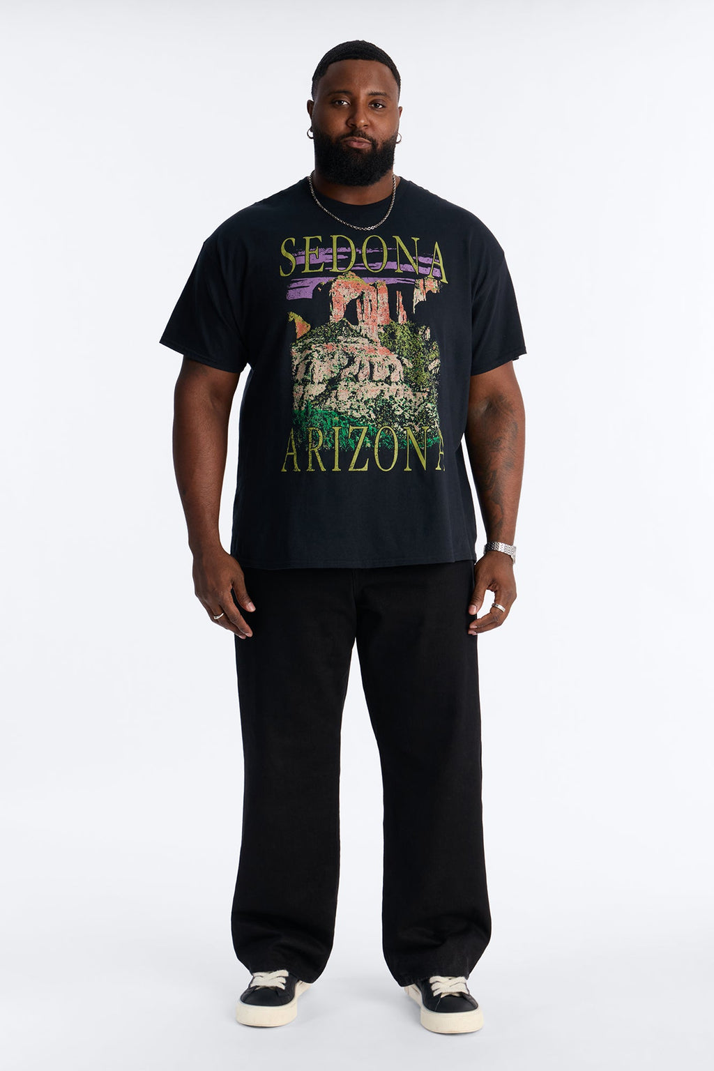 Sedona Arizona Short Sleeve Tee - Black