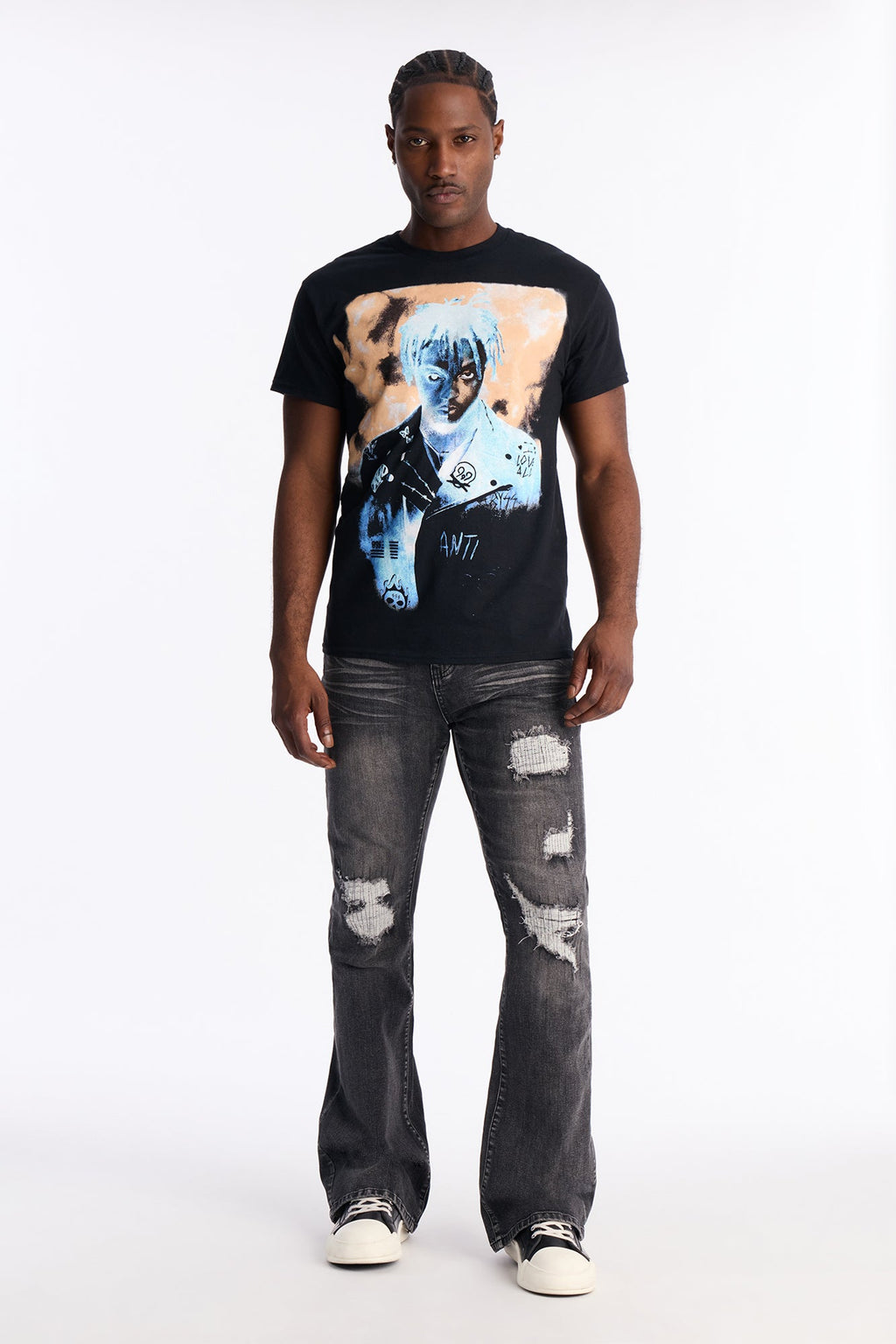 Juice WRLD Wishing Well Short Sleeve Tee - Black