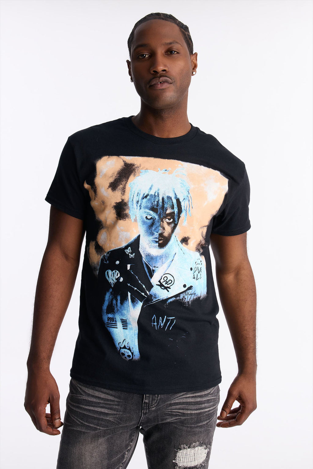 Juice WRLD Wishing Well Short Sleeve Tee - Black