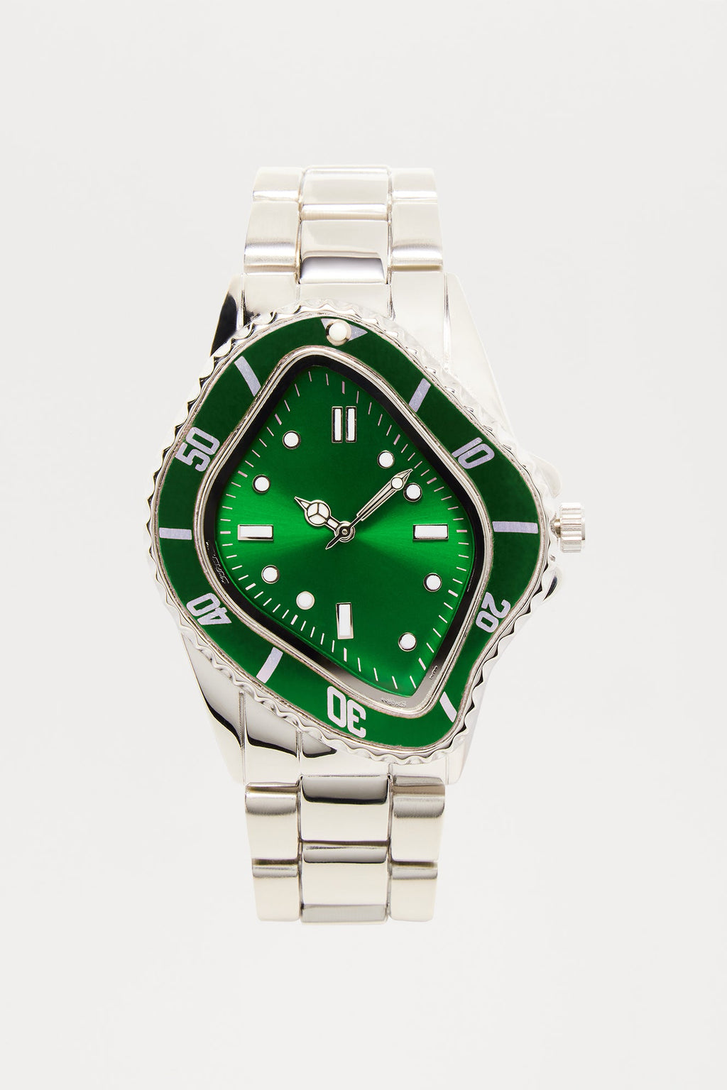 Legacy Watch - Silver/Green