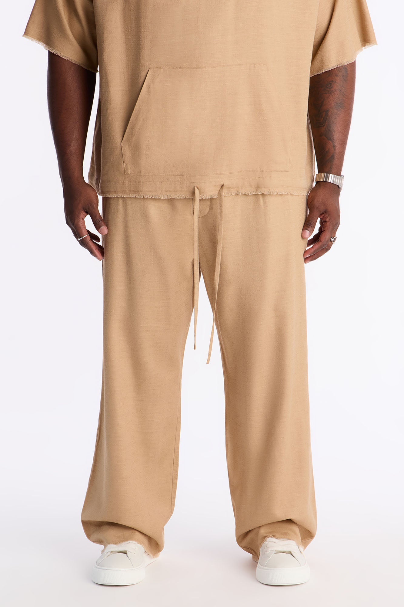 High Rise Tropic Fearless Pant - Tan