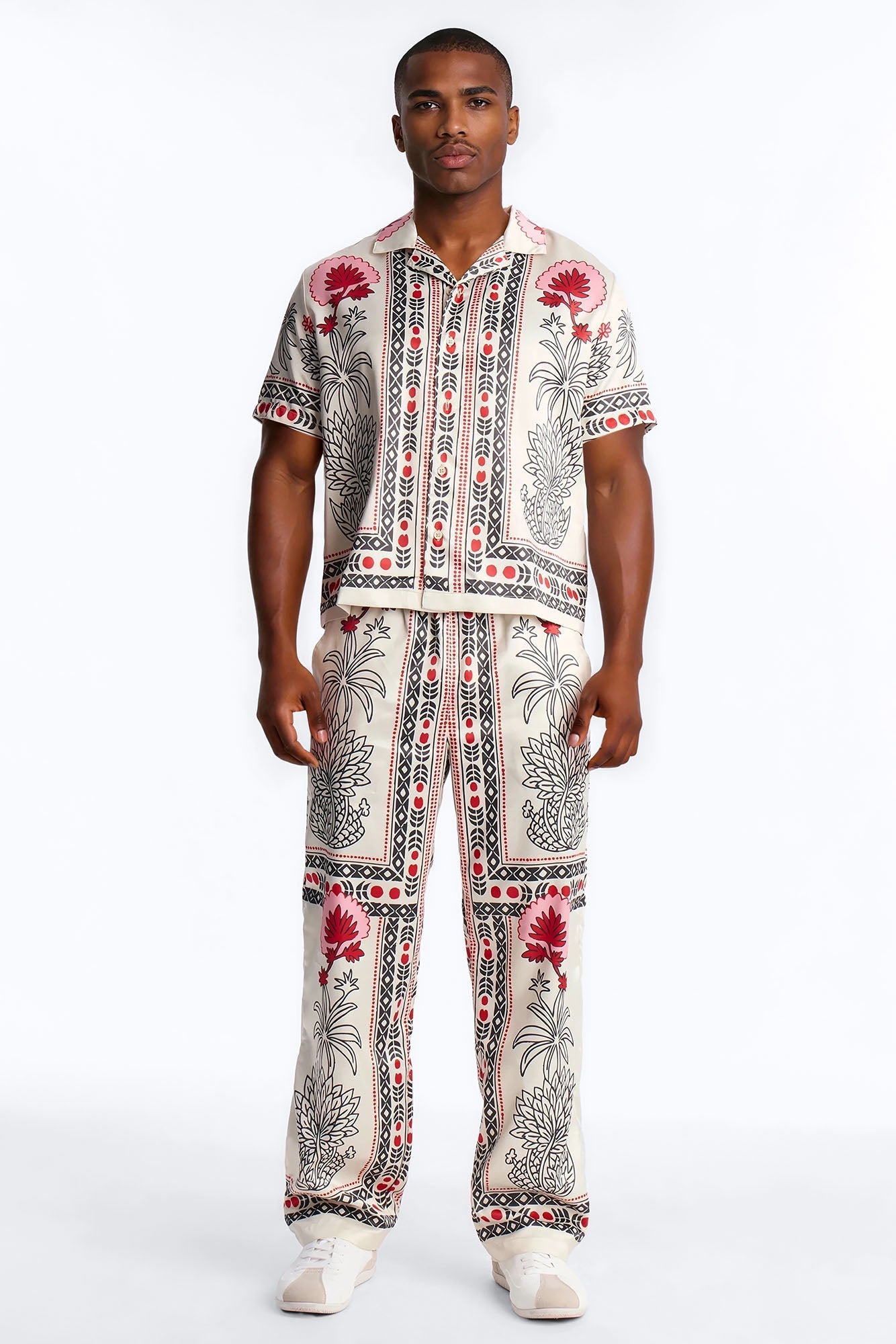 Patras Straight Pants - White
