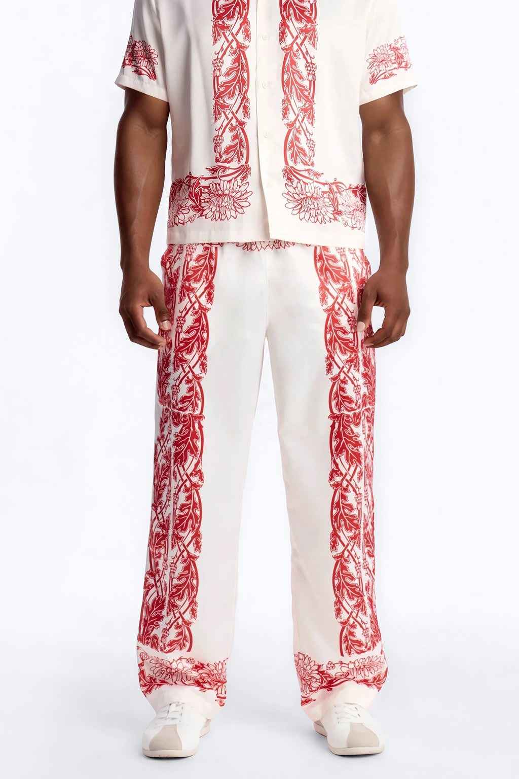 KOS Straight Pants - White