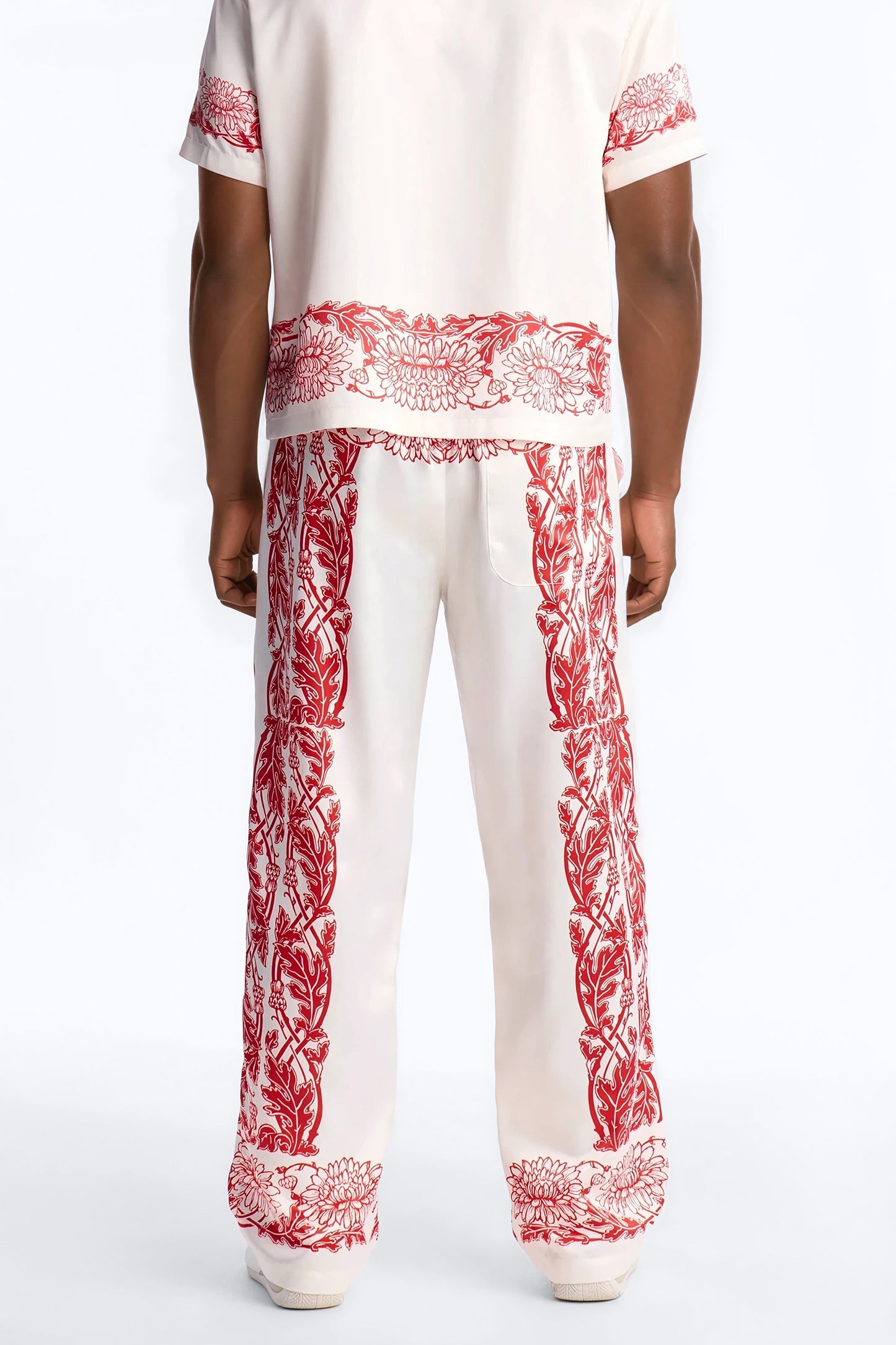 KOS Straight Pants - White
