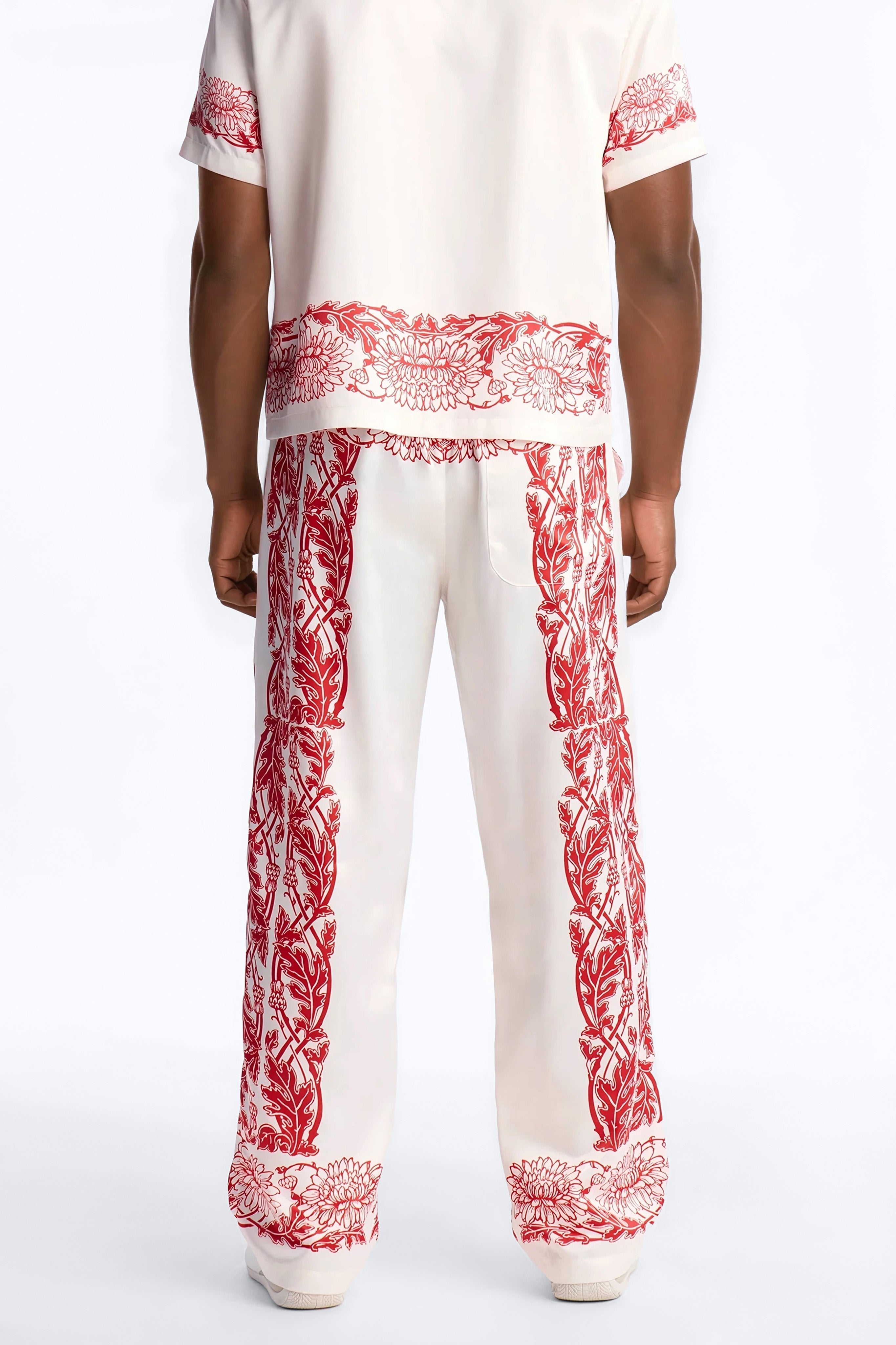 KOS Straight Pants - White