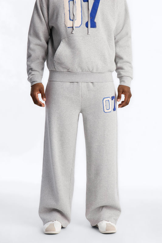 Mellow Patch Sweatpants - Heather Grey