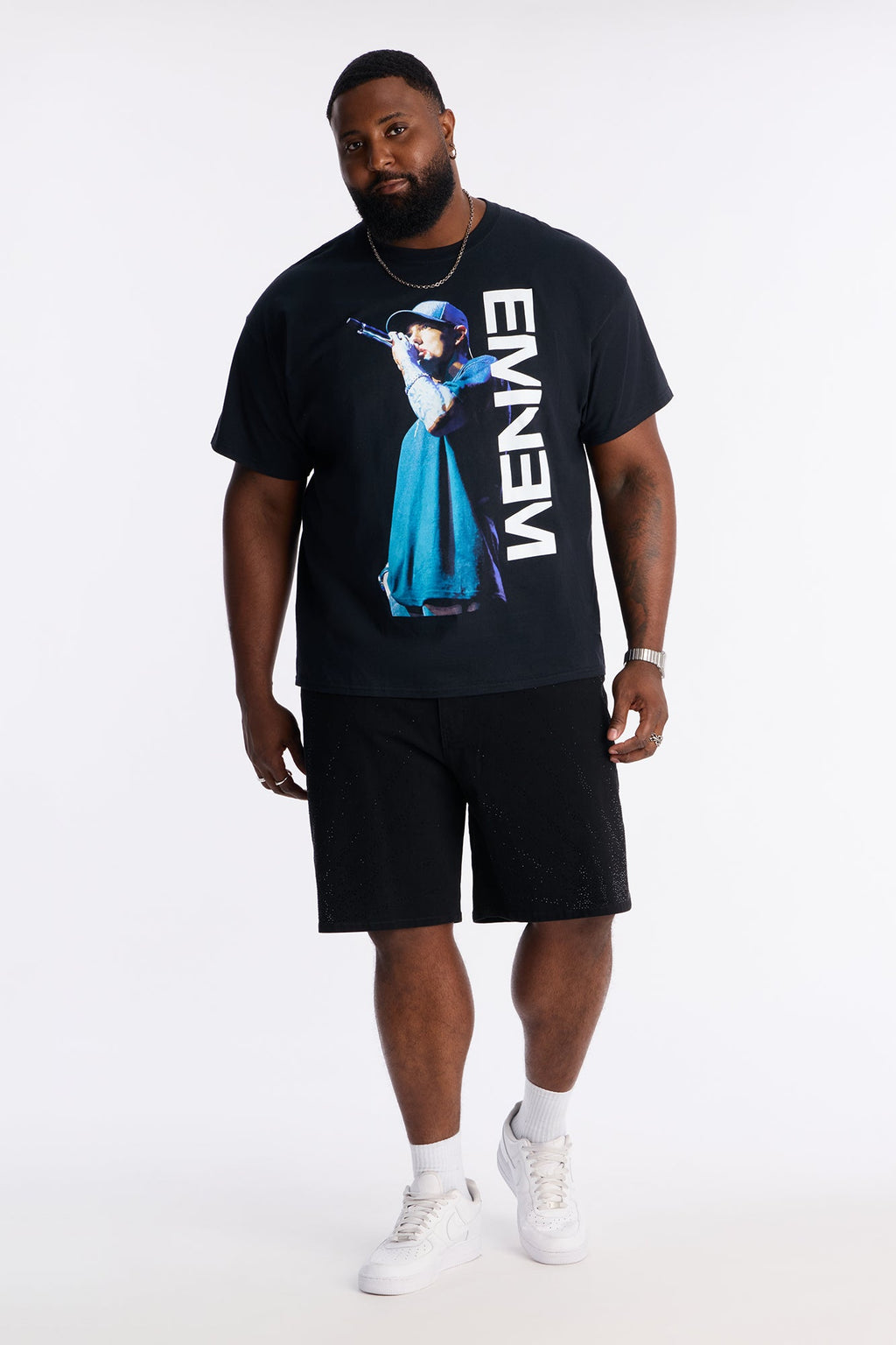 Eminem My Name Is Short Sleeve Tee - Black
