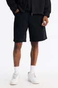 Relaxed Moonflare Denim Short - Black