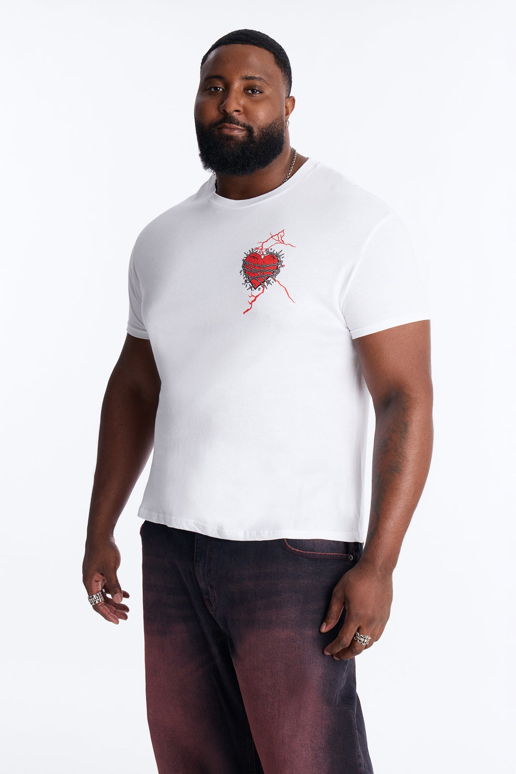 Lover Boy's Club Short Sleeve Tee - White