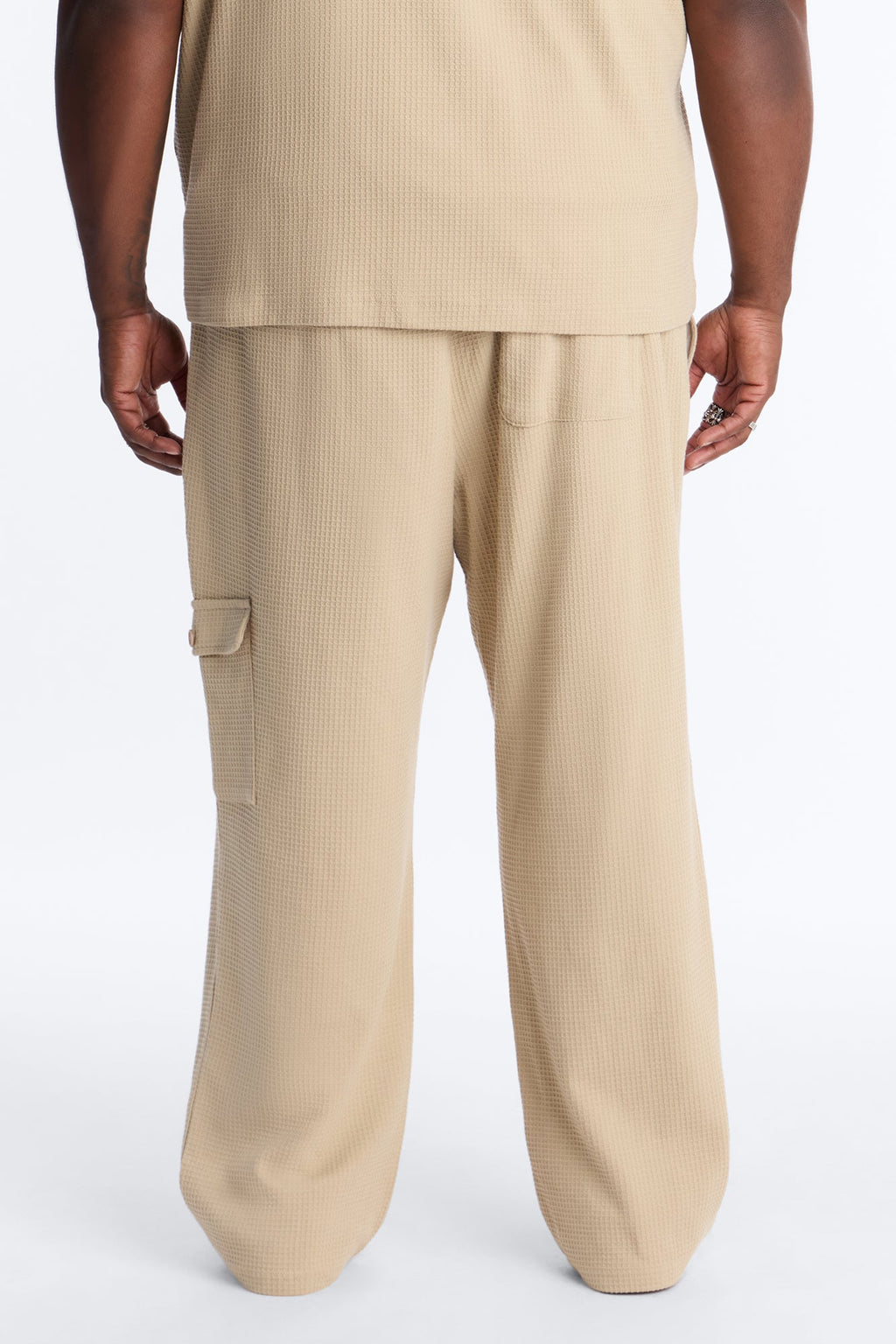 Straight Culver City Waffle Knit Pant - Stone