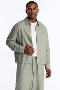 Tropical Fearless Button Up Shirt - Sage