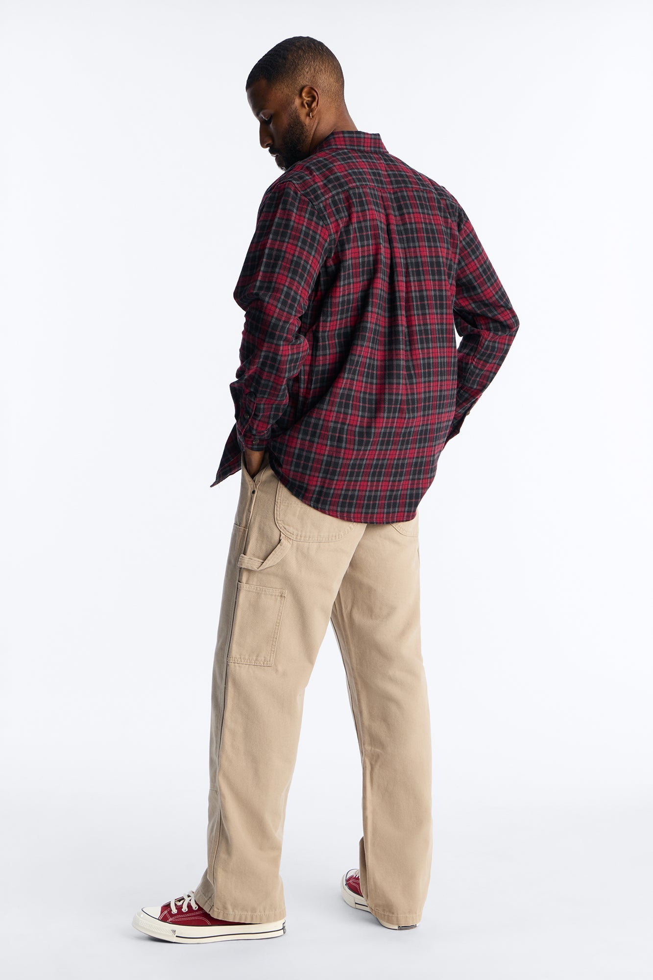 Dickies Flannel Work Shirt - Red