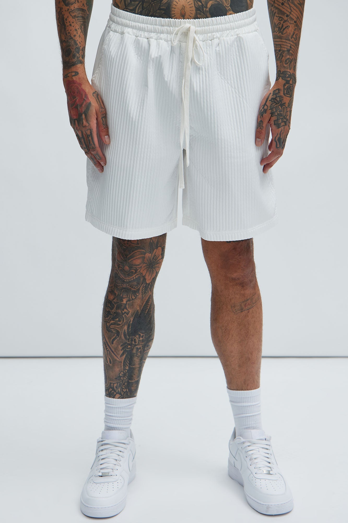 Santiago Relaxed Shorts - White