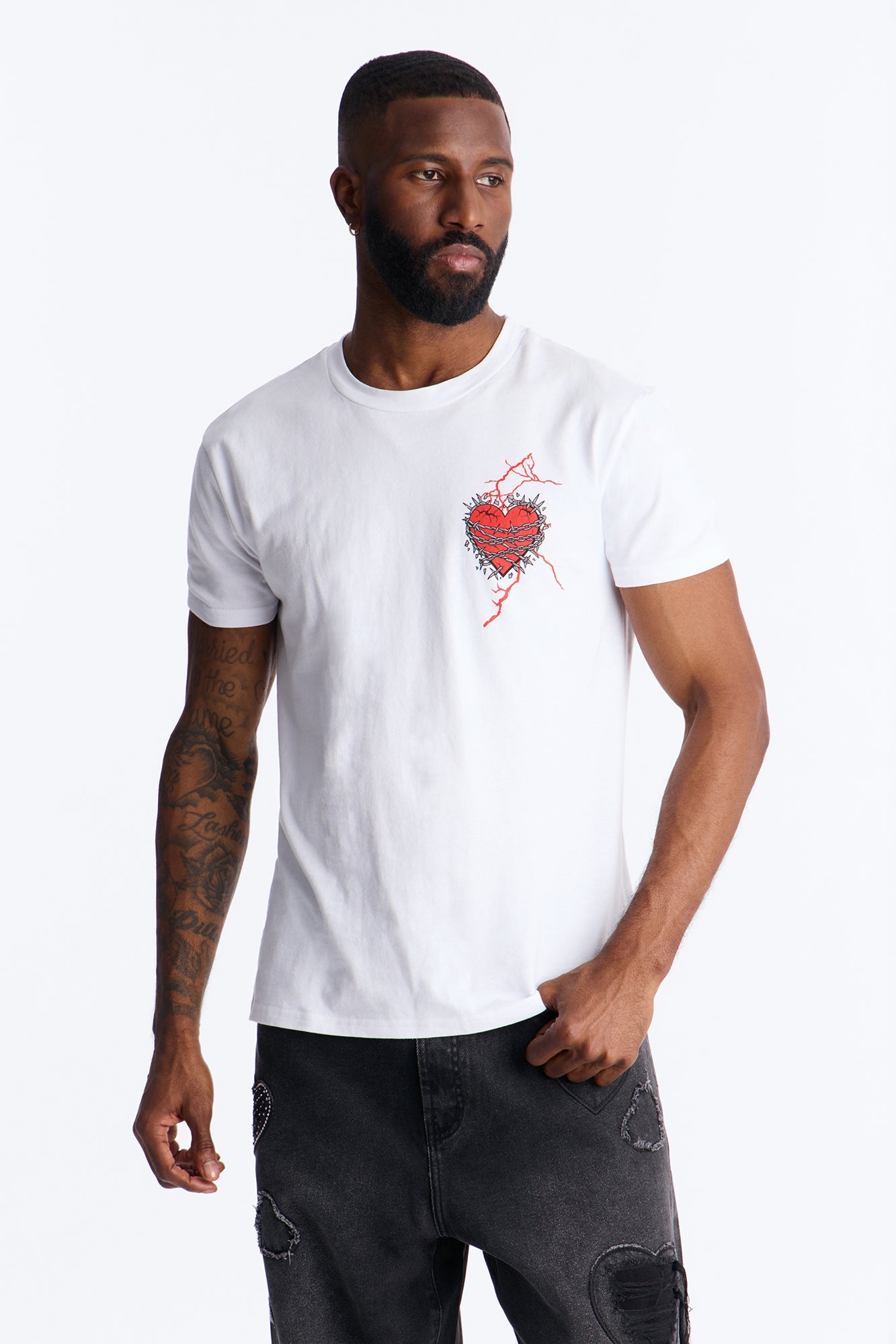Lover Boy's Club Short Sleeve Tee - White