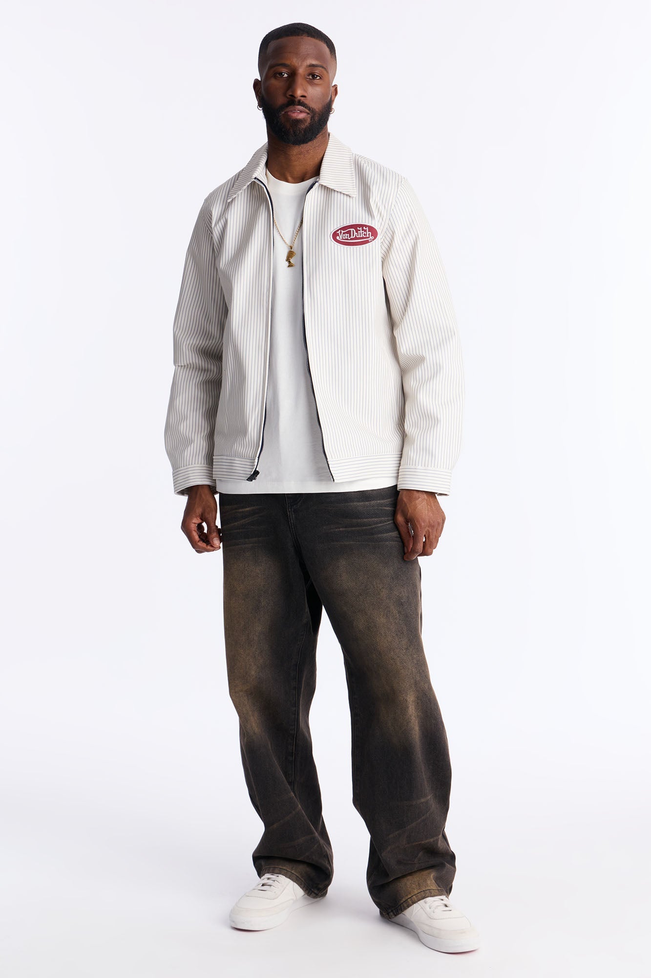 Von Dutch Mechanic Jacket - Beige