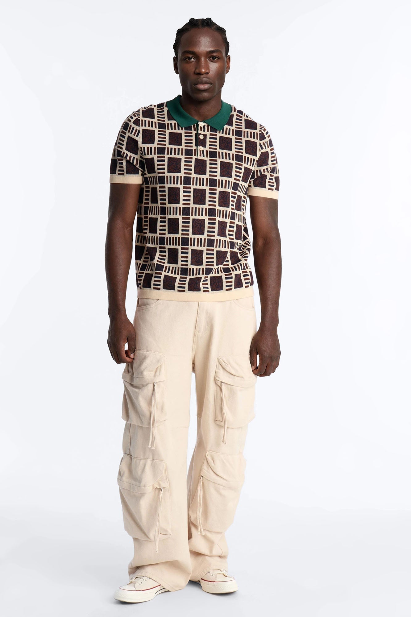Westbury Knit Polo - Brown