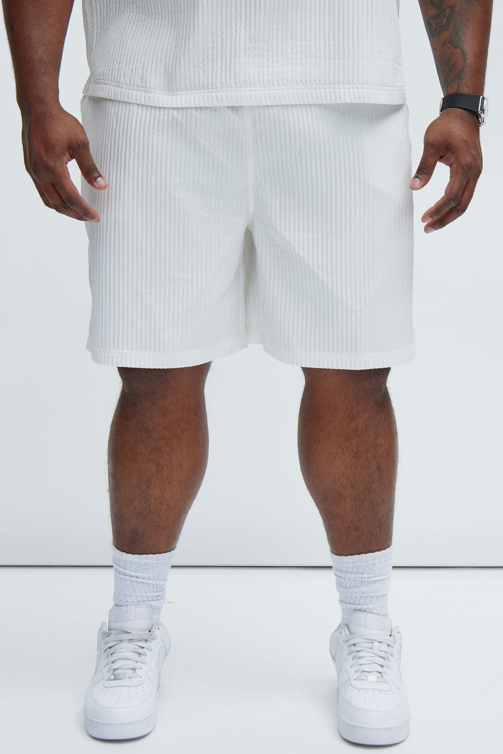 Santiago Relaxed Shorts - White