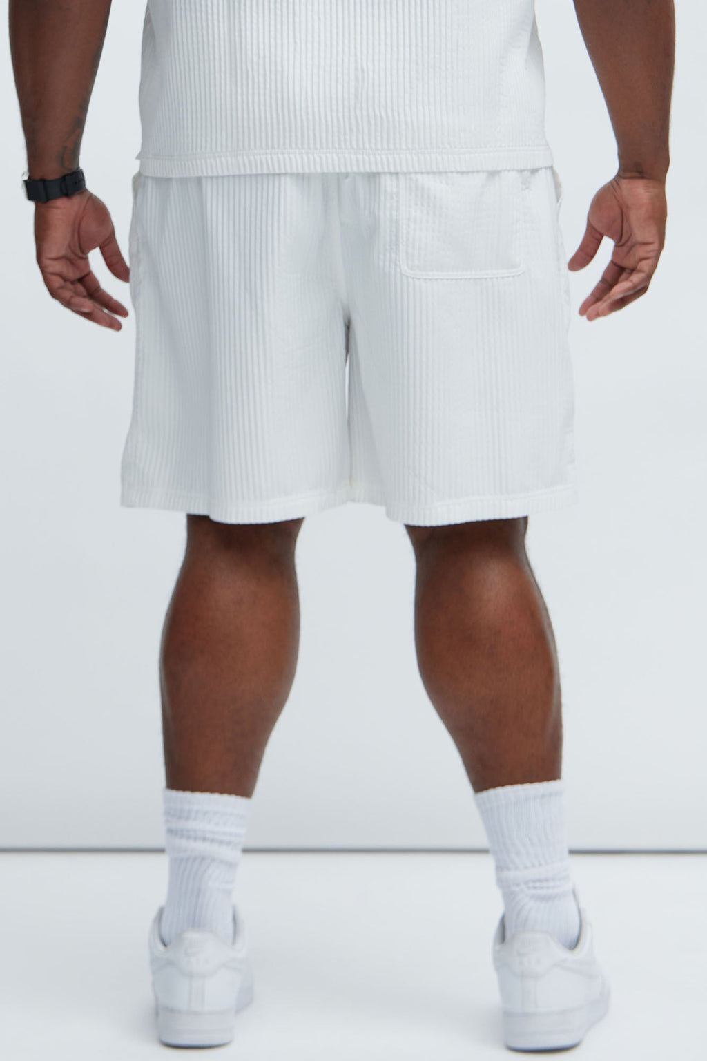 Santiago Relaxed Shorts - White
