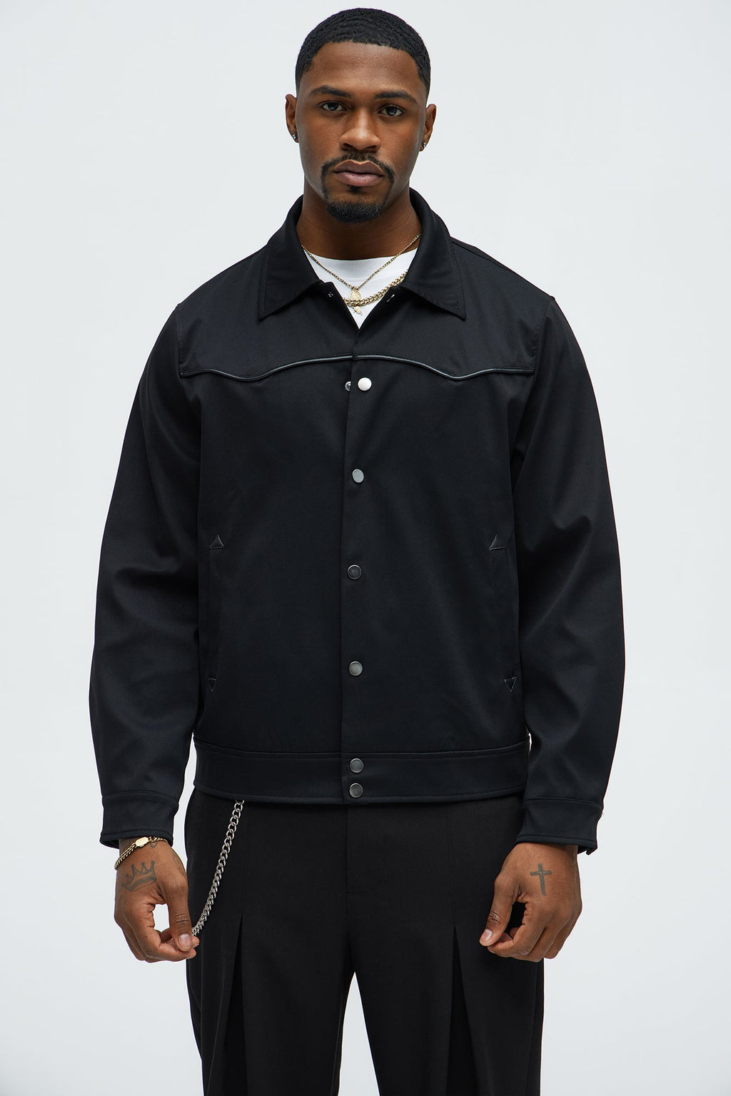 Glenville Western Jacket - Black