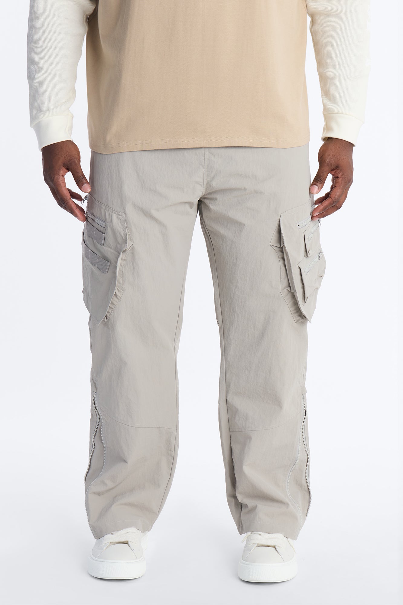 Slim Cipher Ascend Cargo Pant - Grey