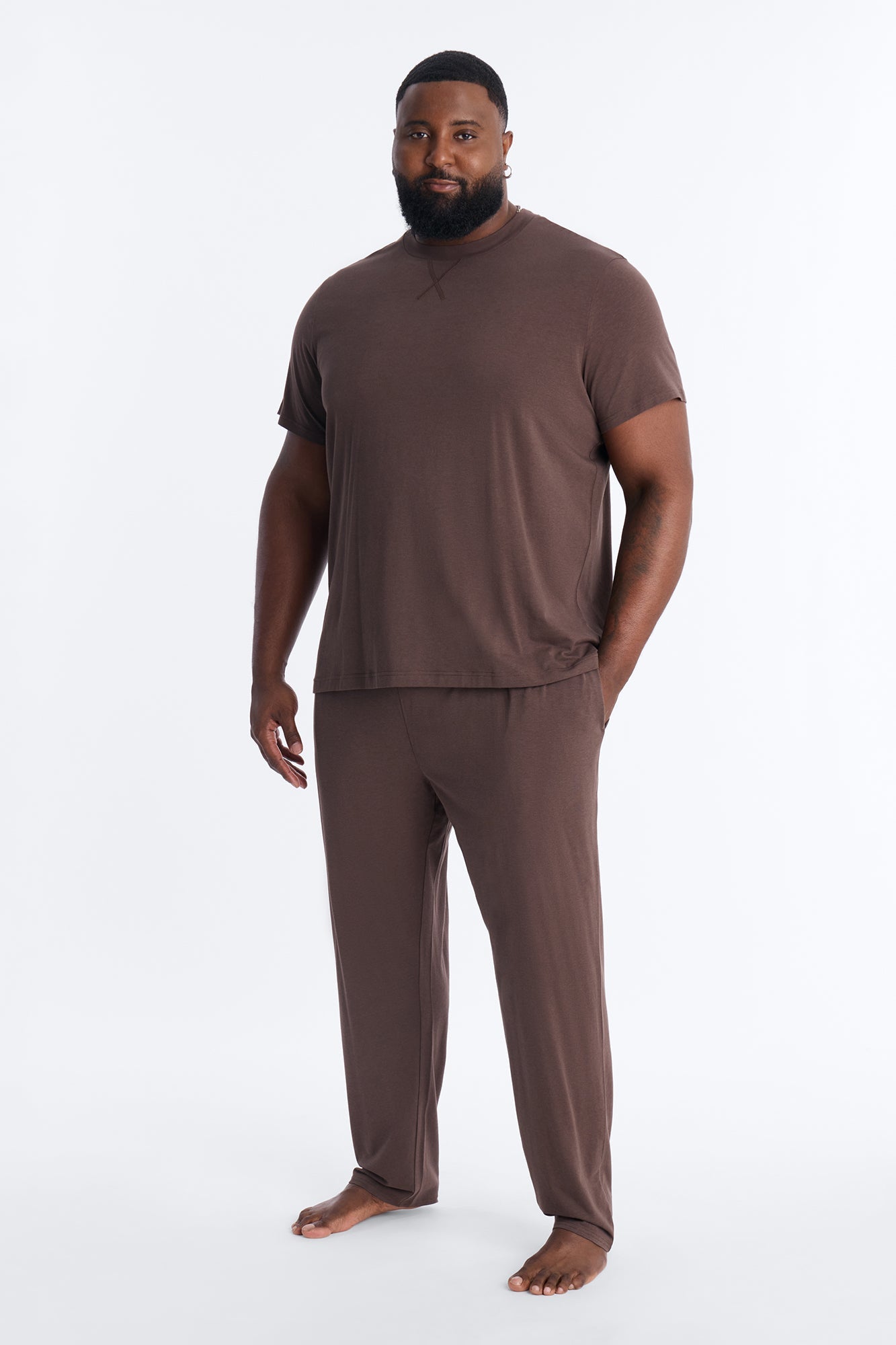 Essential Modal Lounge Pants - Chocolate