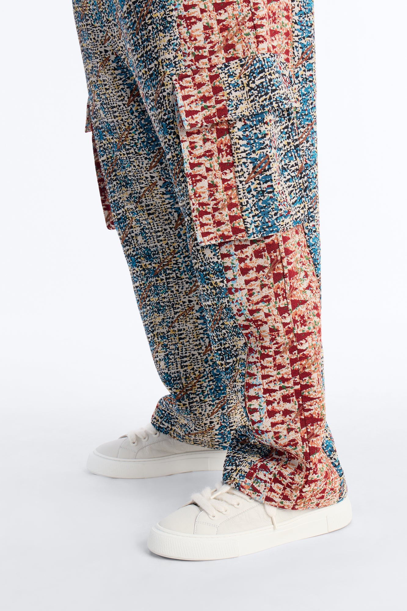 Baggy Nomadic Tapestry Cargo Pant - Multi Color