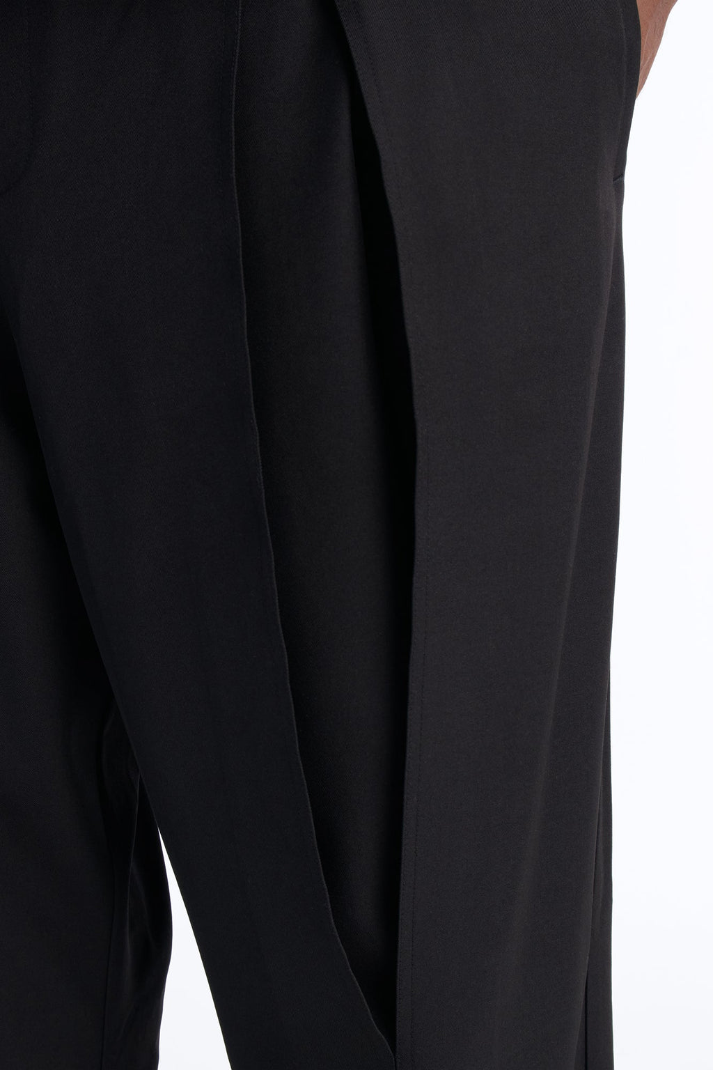 Baggy Pearson Wave Trouser - Black